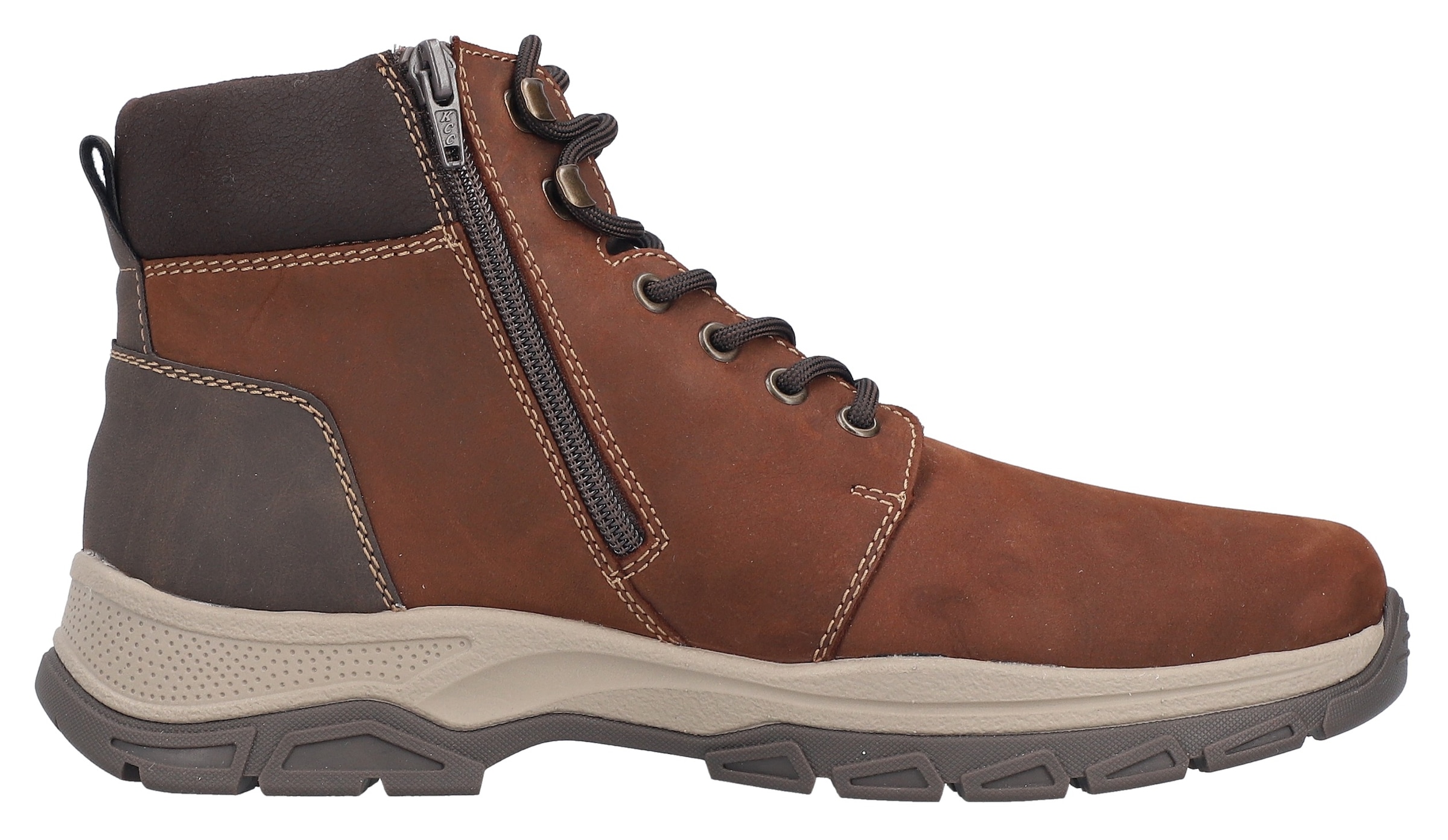 Rieker Bottes d'hiver  Bottines à lacets, bottines, chaussures outdoor avec fermeture éclair intérieure