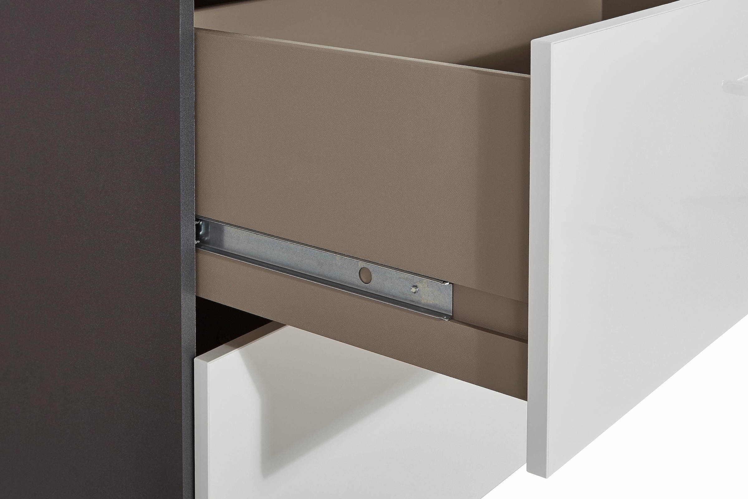 rauch Drehtürenschrank »Kleiderschrank Schrank Garderobe Garderobenschrank Topseller HOMBURG«, mit viel Stauraum, oberer Schubkasten mit Einteilung MADE IN GERMANY