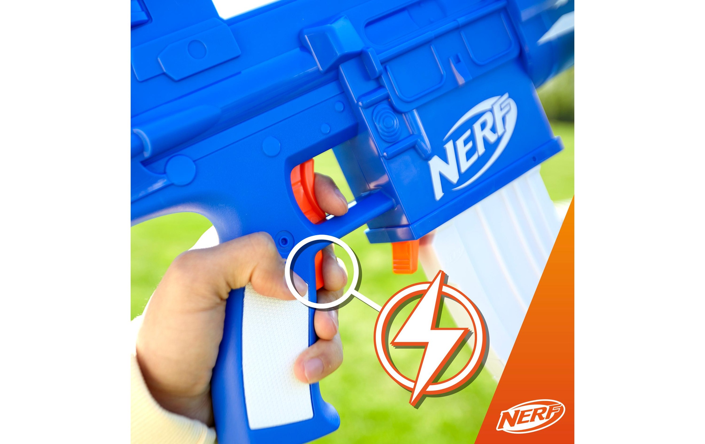Nerf Blaster »Blue Shock«
