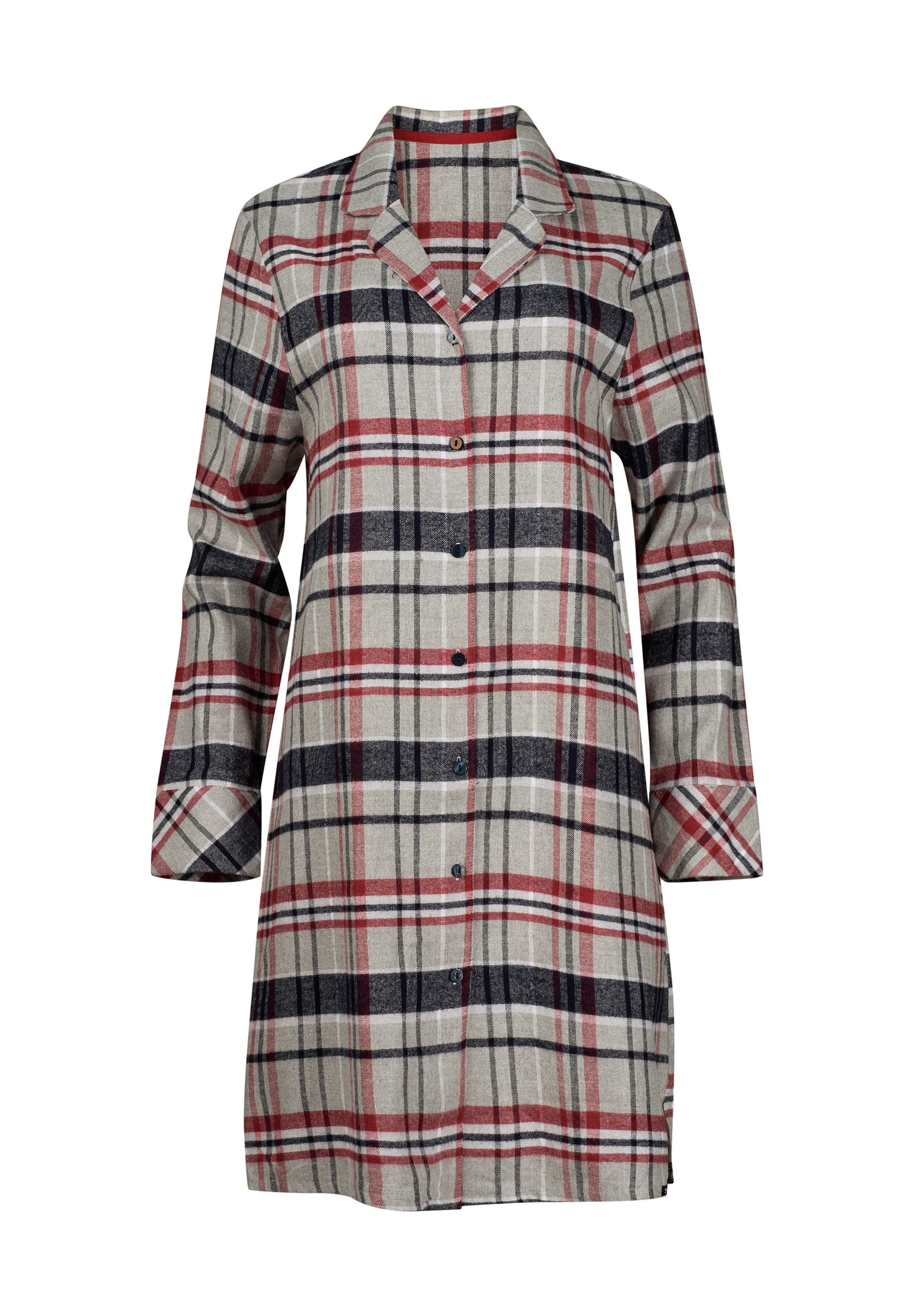 Skiny Chemise de nuit »Night In Skiny Flanell« douillet, chaud, manches longues, coton