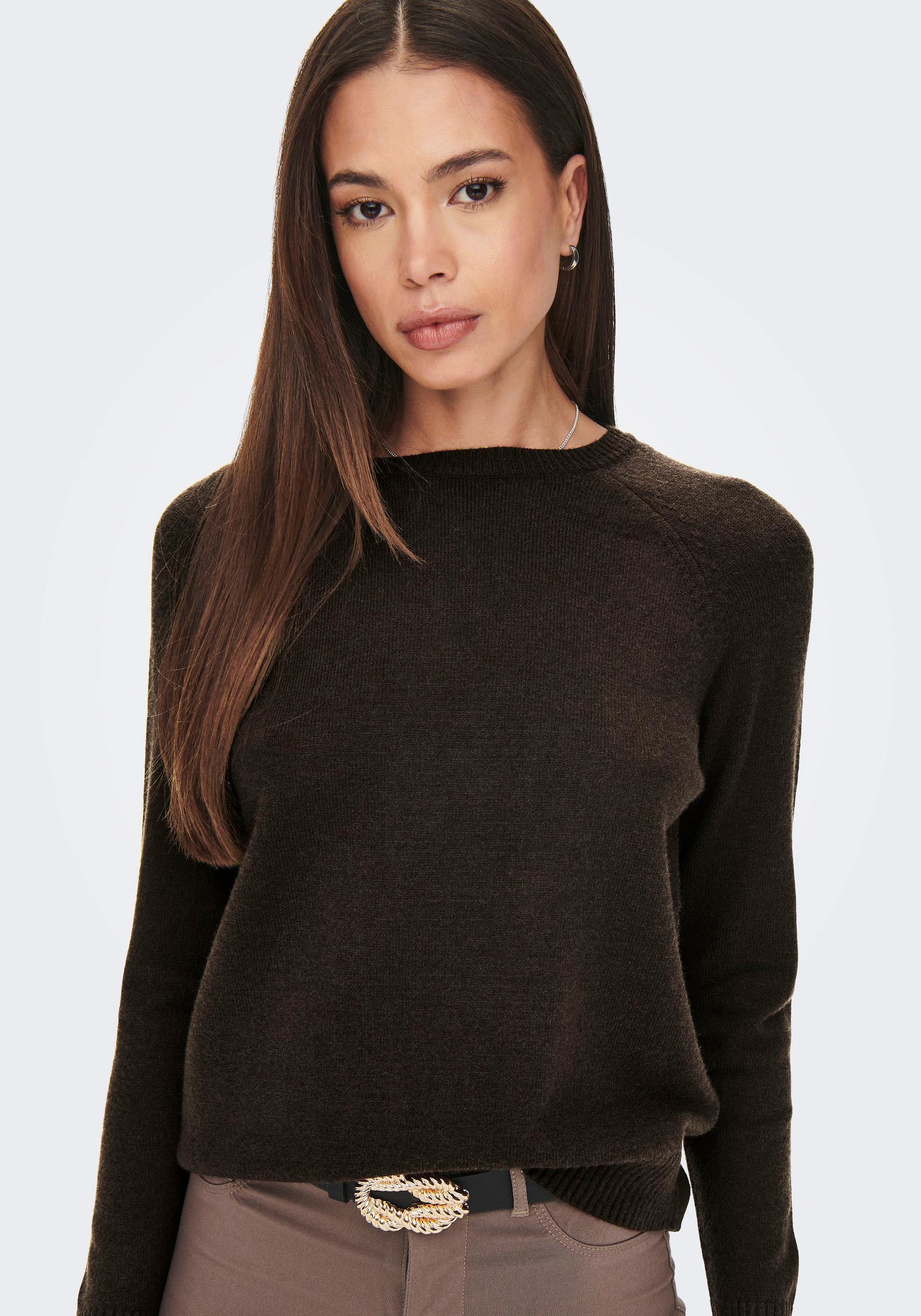 Image of Only Rundhalspullover »ONLLESLY KINGS L/S PULLOVER KNT NOOS« bei Ackermann Versand Schweiz