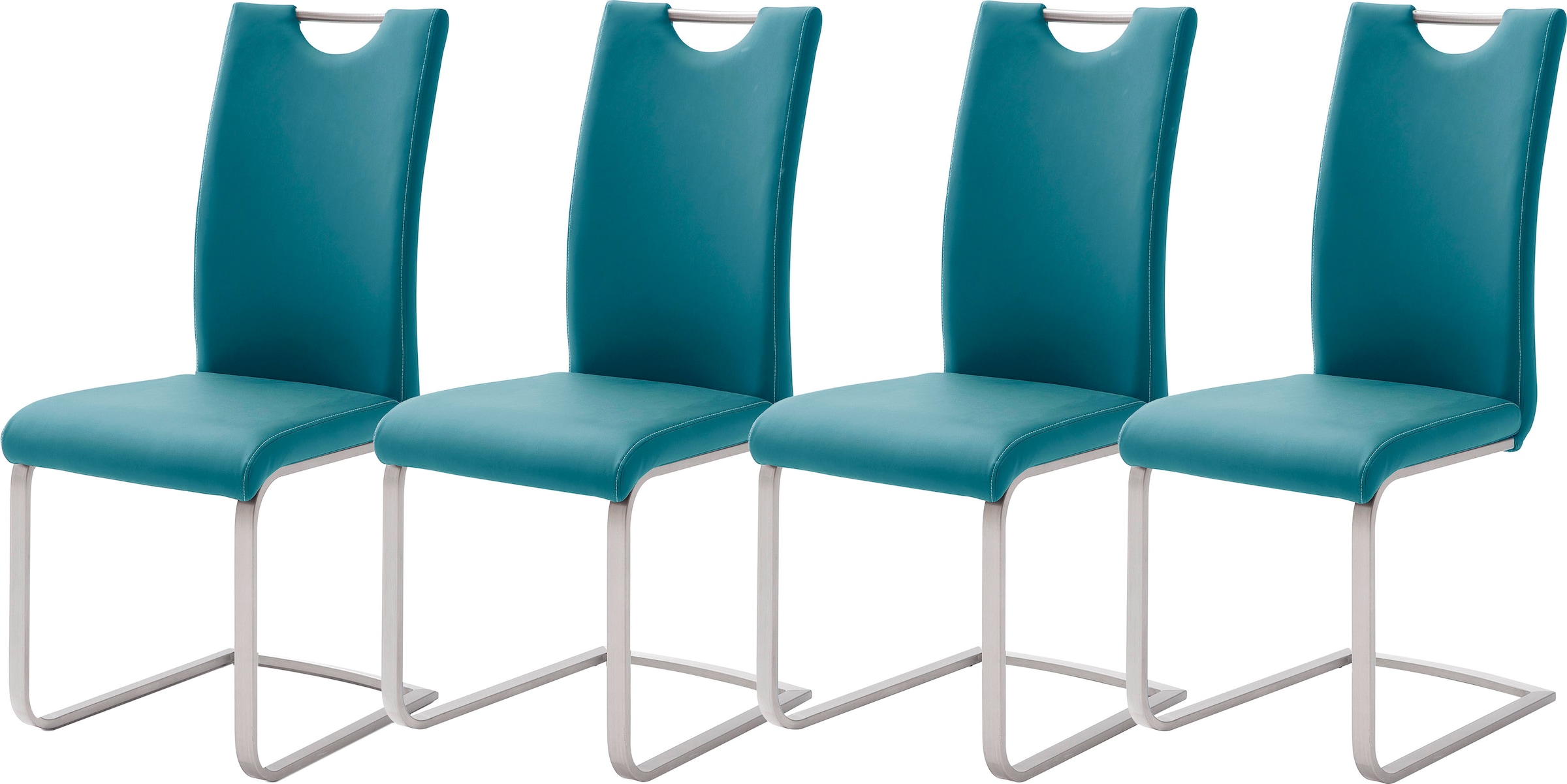 Image of MCA furniture Freischwinger "Paulo" (Set) 4 Stk.Stuhl belastbar bis 120 kg