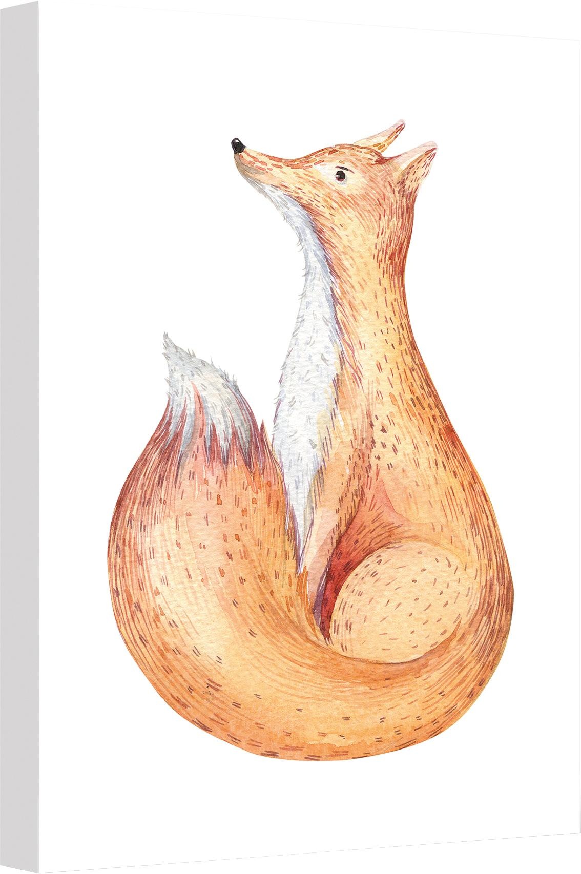Image of Wall-Art Leinwandbild »Kvilis - Fuchs 01« bei Ackermann Versand Schweiz