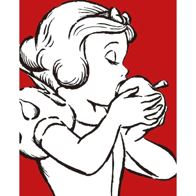 Komar Poster »Snow White Apple Bite - red«, Disney, Höhe: 50cm acheter  confortablement
