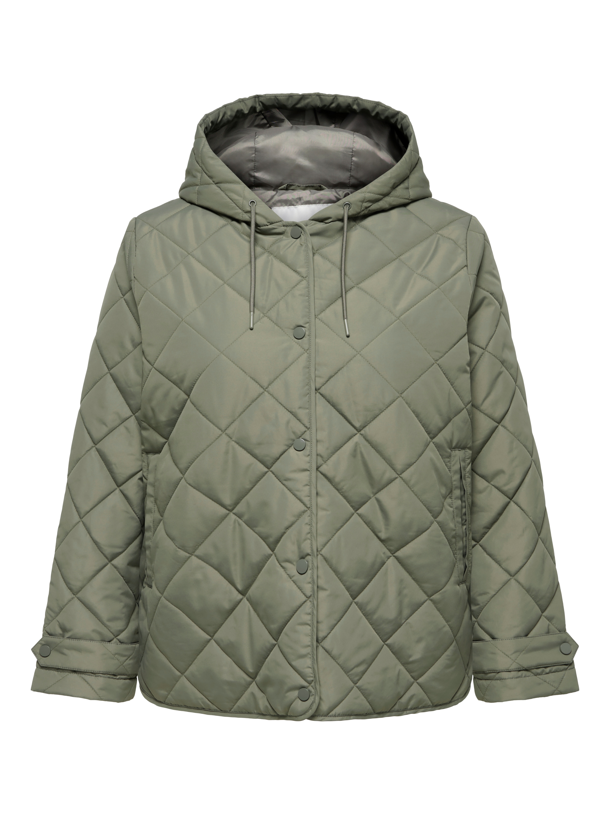 ONLY CARMAKOMA Steppjacke »CARJULIET QUILTED HOOD JACKET NOOS« mit Kapuze Kunstfaser, normal geschnitten