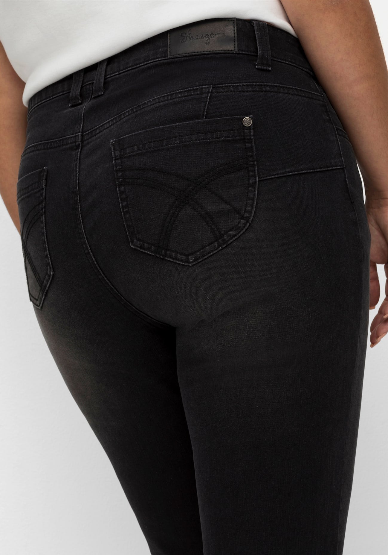 Sheego Bequeme Jeans, (1 tlg.)