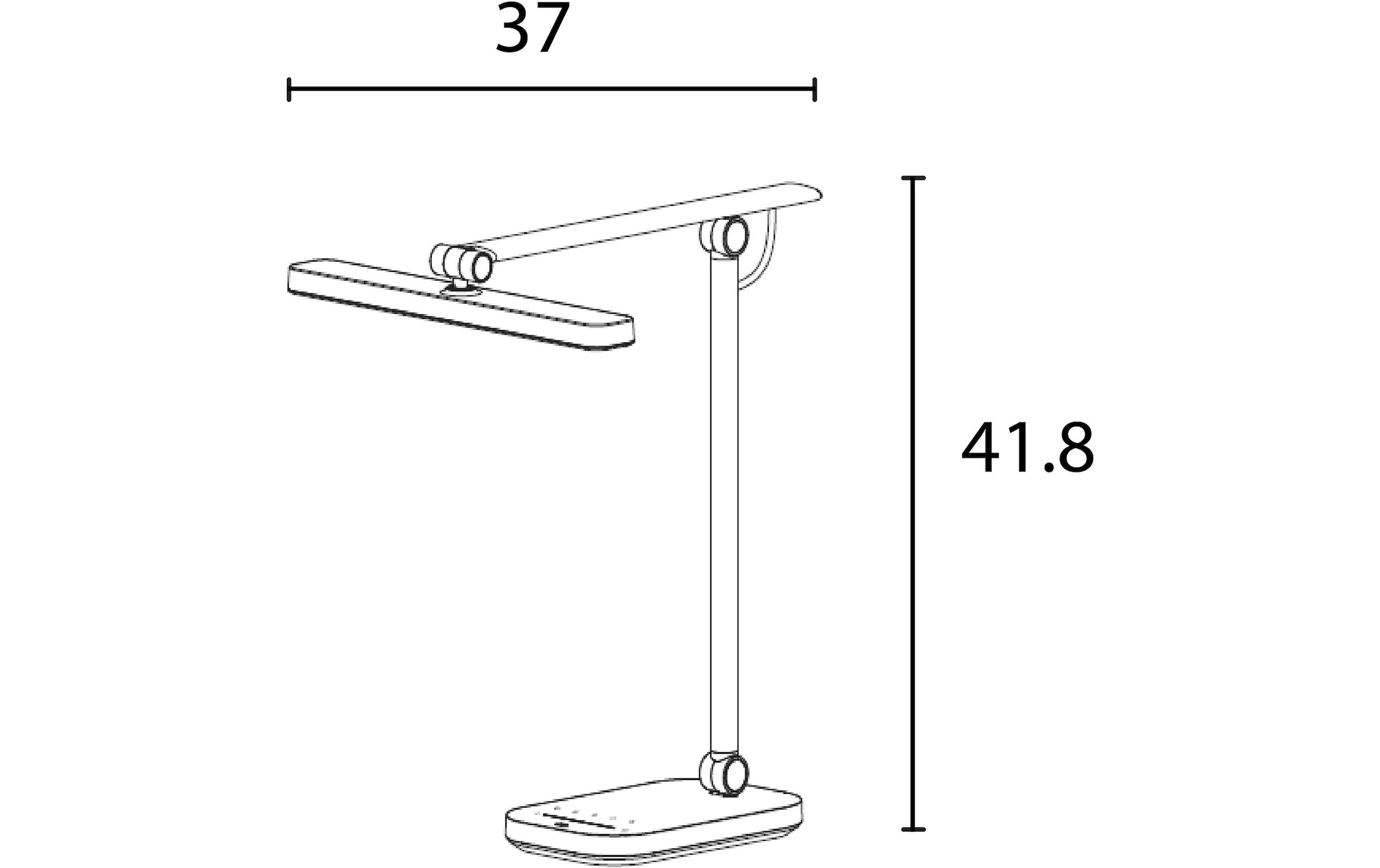   Schreibtischlampe »UNiLUX Pureline 1357 lm« 1 Stk.