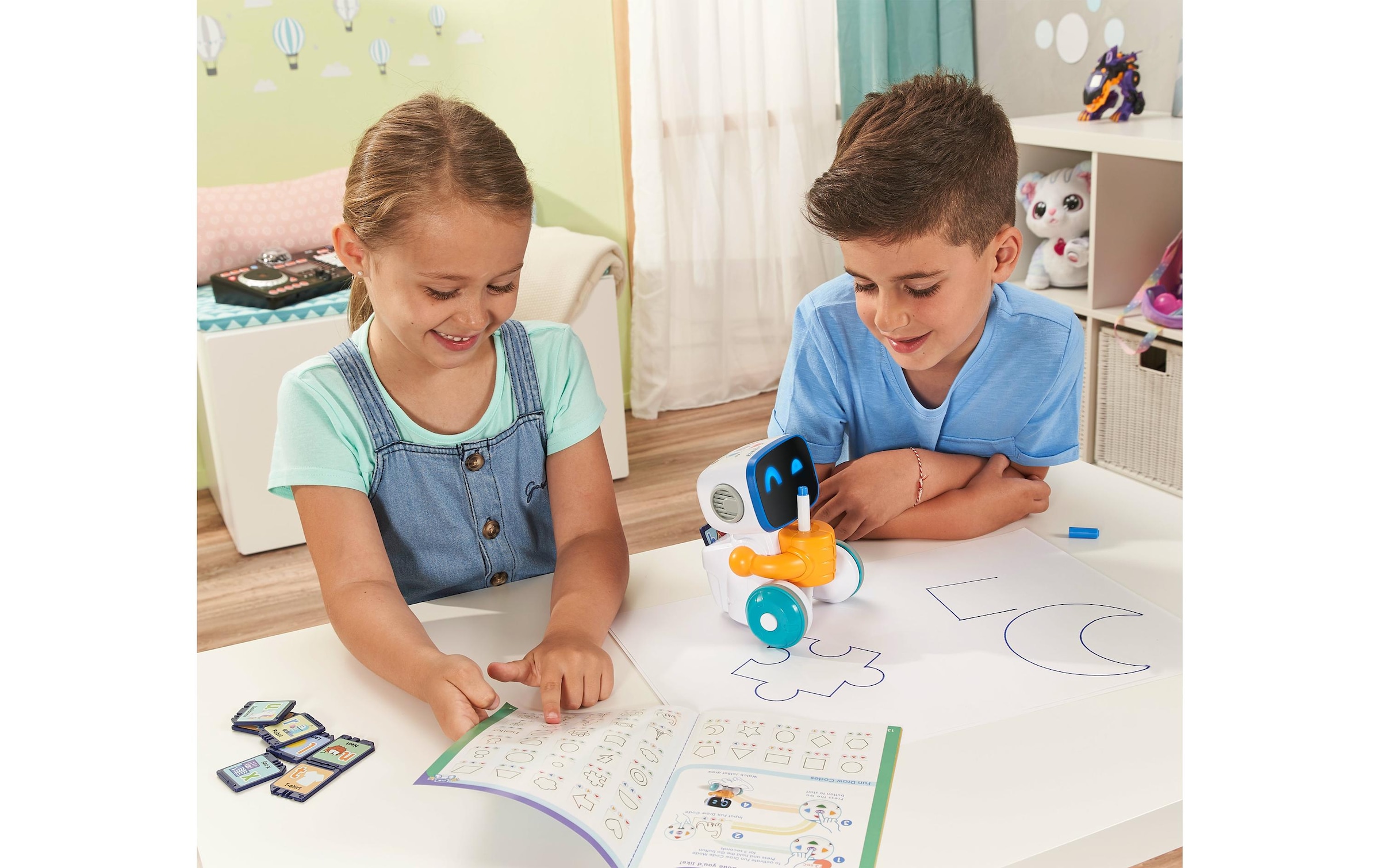 Vtech® Lernspielzeug »clevere Mal-Roboter«