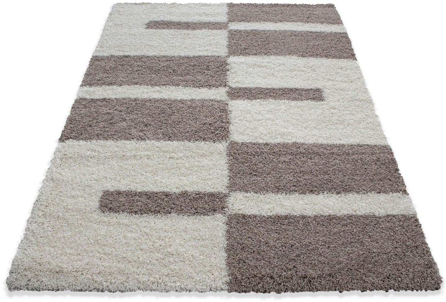 Ayyildiz Teppiche Hochflor-Teppich »Gala Shaggy 2505«, rechteckig, 30 mm Höhe, Langflor, Läufer, alle Räume, Wohnzimmer