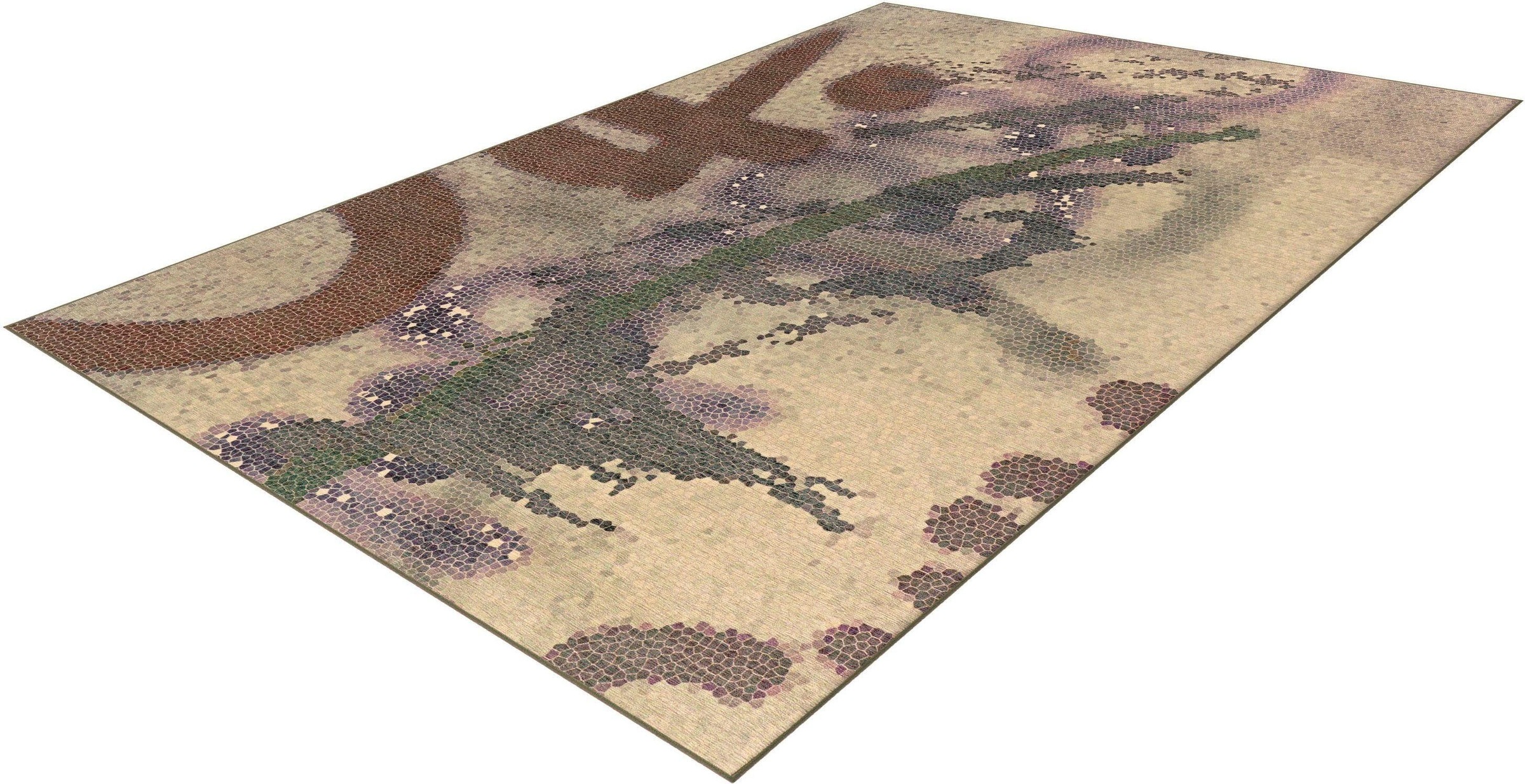 Image of calo-deluxe Teppich »Arto 4459«, rechteckig, 9 mm Höhe, Kurzflor, Wohnzimmer bei Ackermann Versand Schweiz