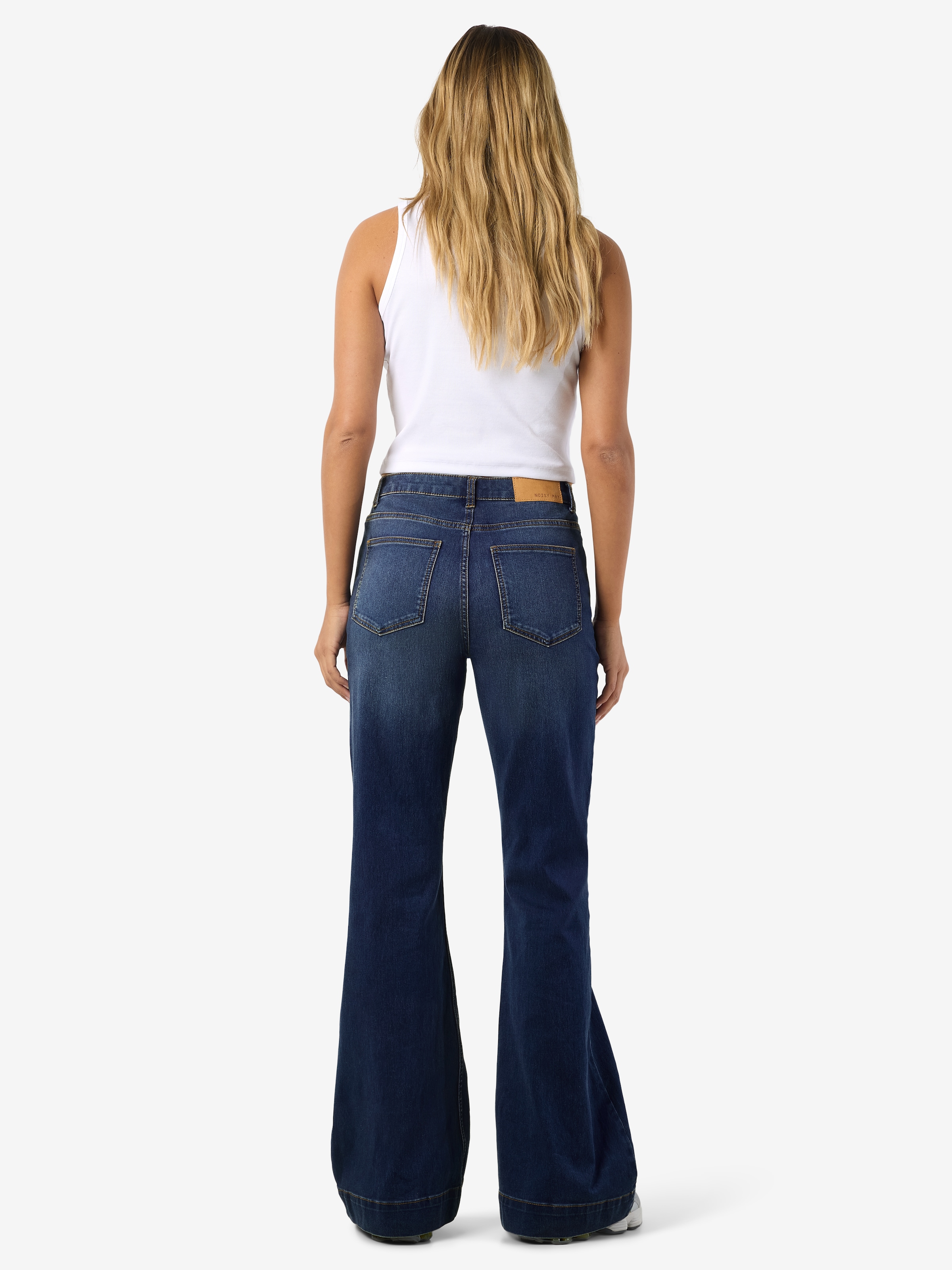 Noisy may Slim-fit-Jeans »NMROOXY HW FLARE JEANS VI580MB NOOS«