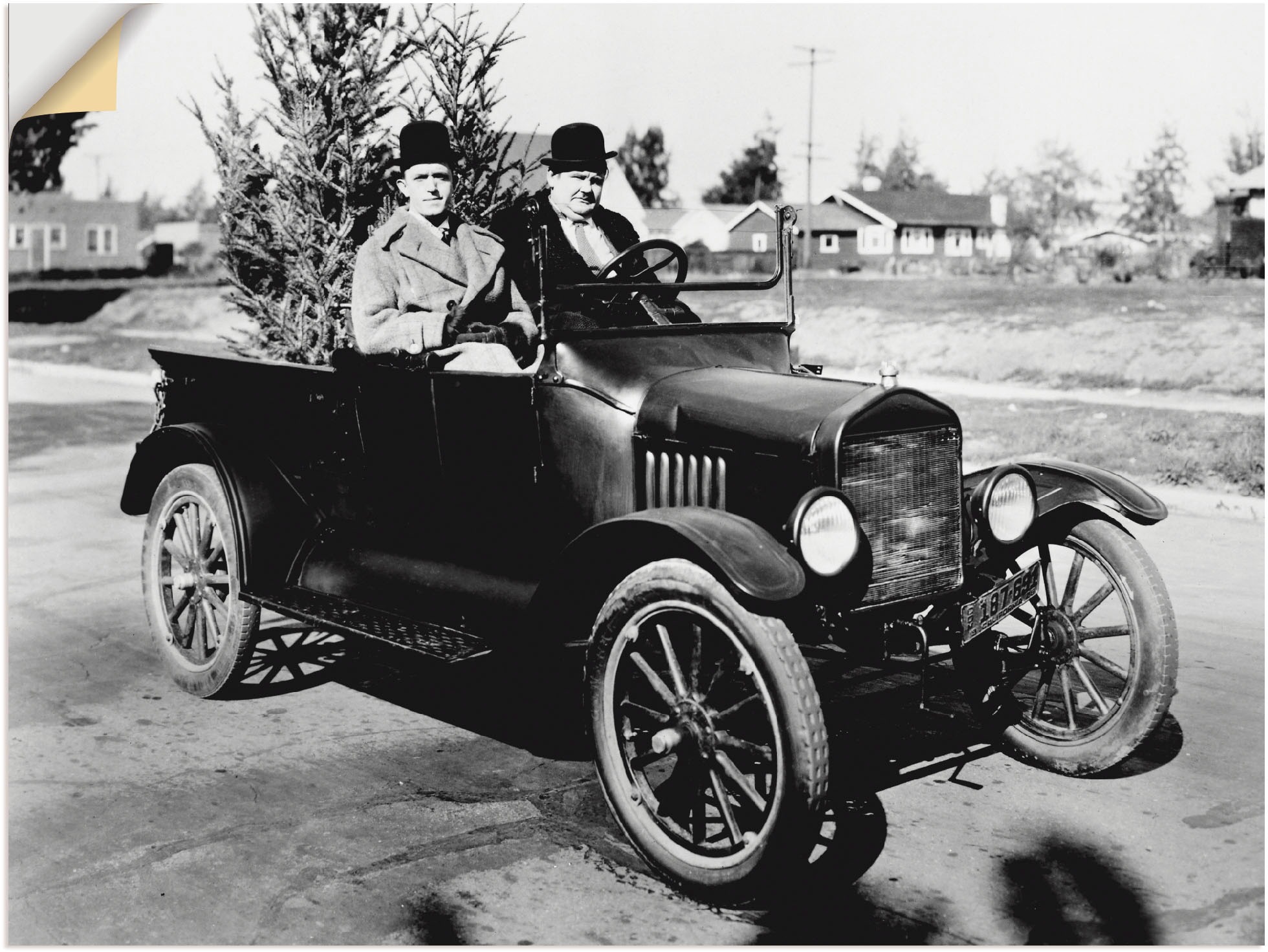 Image of Artland Wandbild »Das grosse Geschäft, 1929«, Stars, (1 St.), in vielen Grössen & Produktarten - Alubild / Outdoorbild für den Aussenbereich, Leinwandbild, Poster, Wandaufkleber / Wandtattoo auch für Badezimmer geeignet bei Ackermann Versand Schweiz