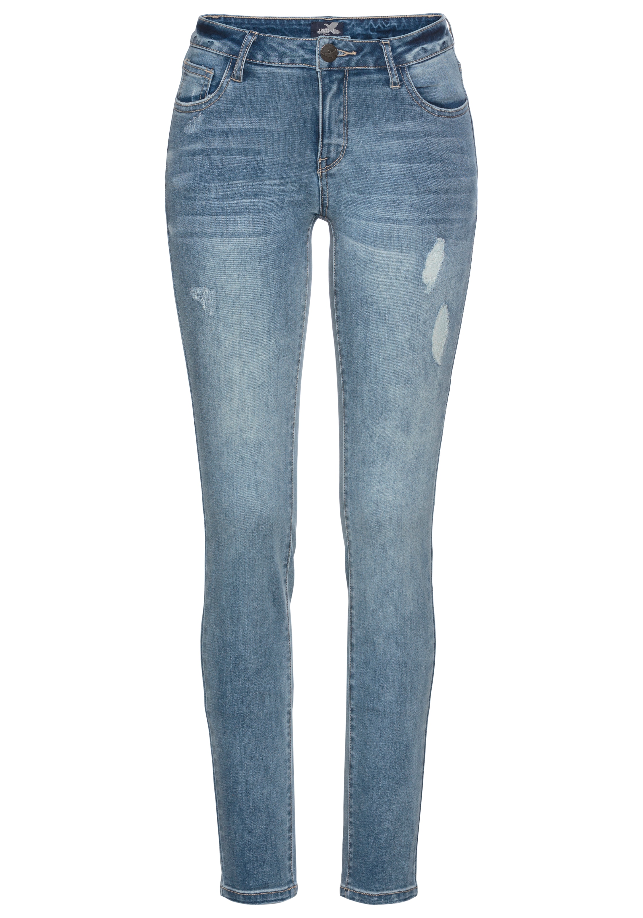 Arizona Skinny-fit-Jeans »Ultra-Stretch«, Mid Waist