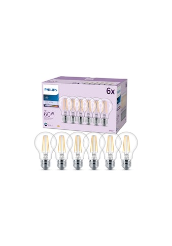 LED-Leuchtmittel »(60W), 7W, E27, Neutr«, E27, Neutralweiss