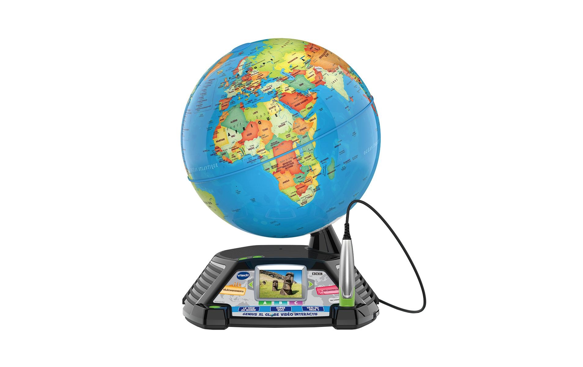 Vtech® Globe terrestre »Genius XL Globe Interaktiv, Video, Französisch«