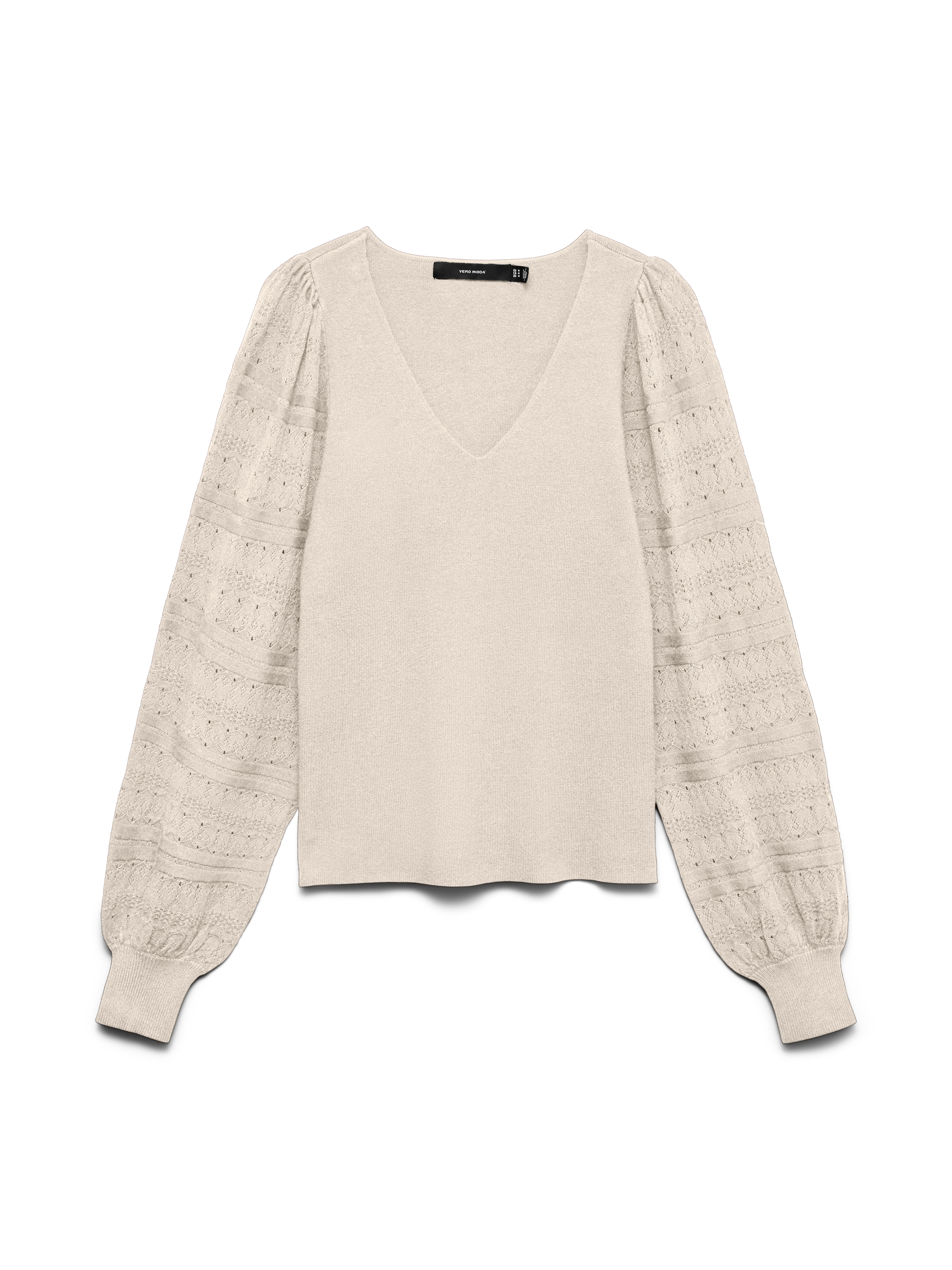 Vero Moda Pull en tricot »VMNEWLIMONE LS V-NECK PULLOVER BOO« Viskosemischung