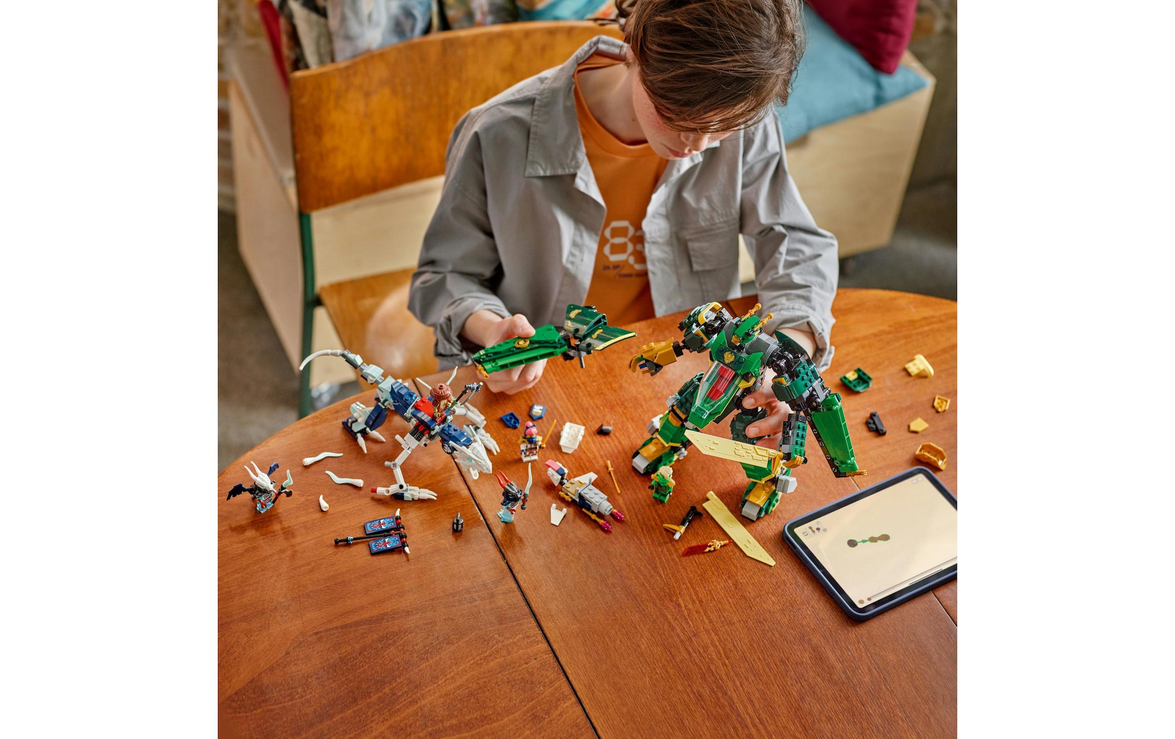 LEGO® Spielbausteine »Ninjago Lloyds Jet-Mech 71845«, (1112 St.)