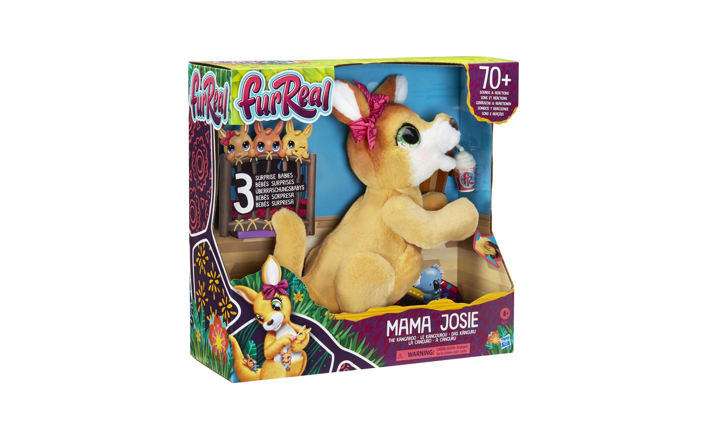 furReal Plüschfigur »Mama Josie, das Känguru 38 cm«