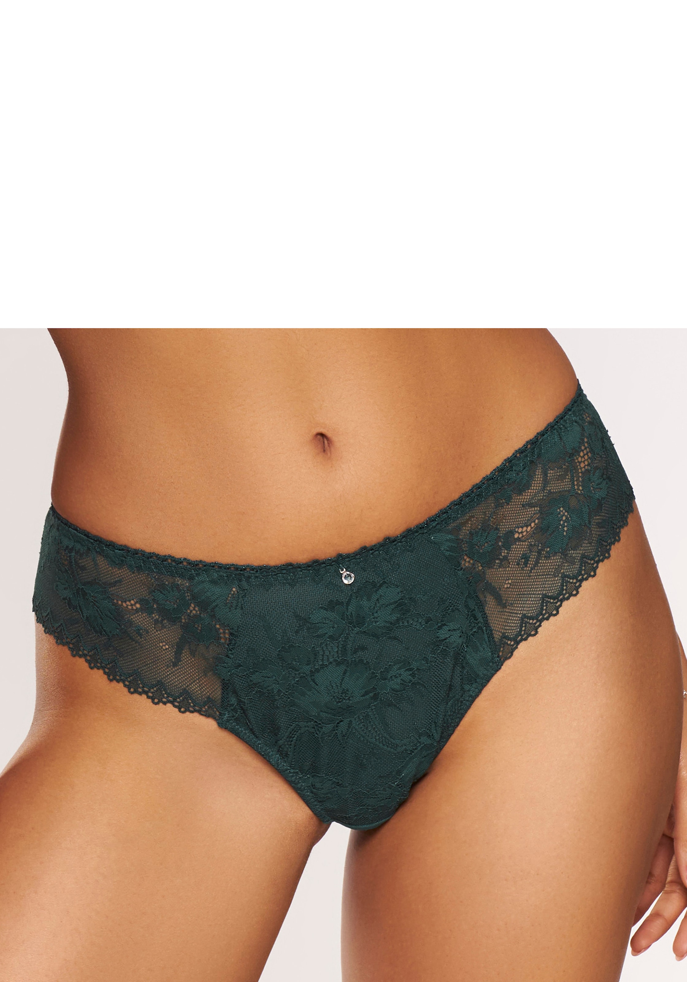 Image of LASCANA String rundherum aus floraler, dezent transparenter Spitze