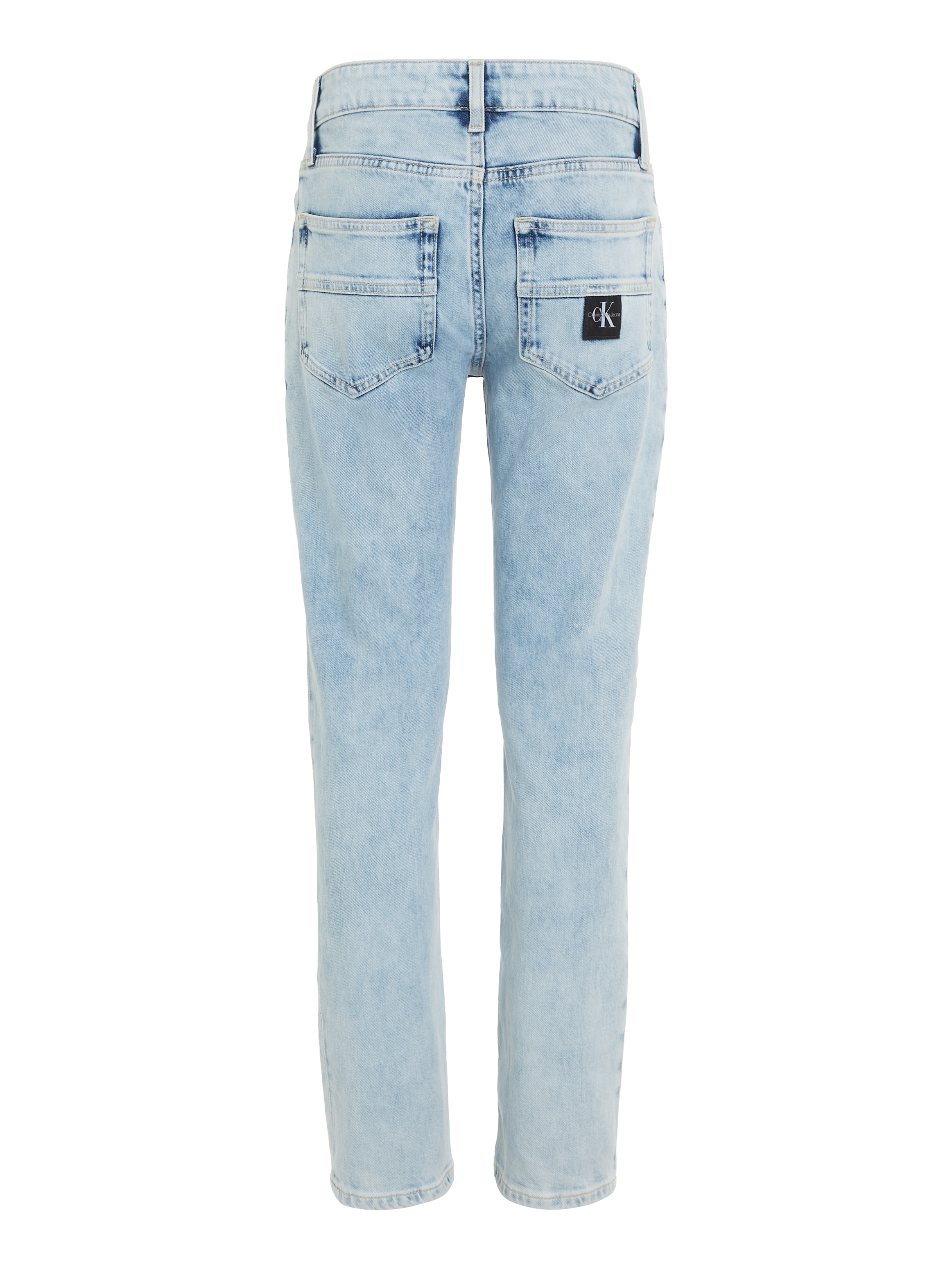 Calvin Klein Jeans Straight-Jeans »REG. STRAIGHT OPTIC LIGHT BLUE«, für Kinder bis 16 Jahre