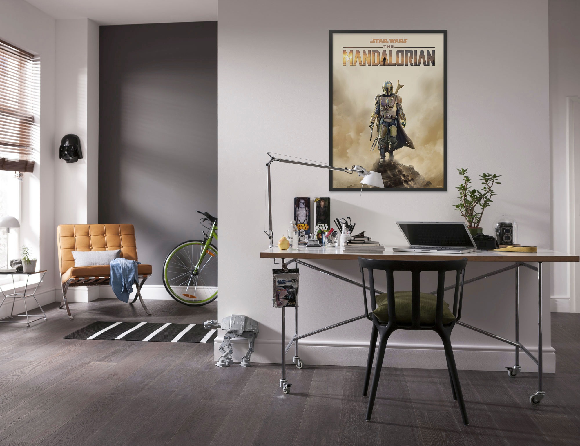 Komar Bild »Mandalorian Movie Poster«, Disney-Star Wars, (1 St.), Wandbild zur Dekoration im Kinderzimmer - ohne Rahmen