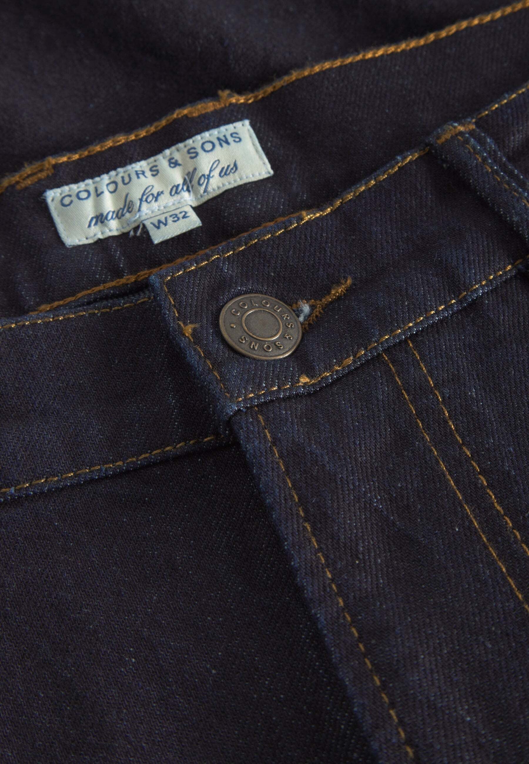 colours & sons Jeans taille basse »colours & sons Jeans Denim Cropped«
