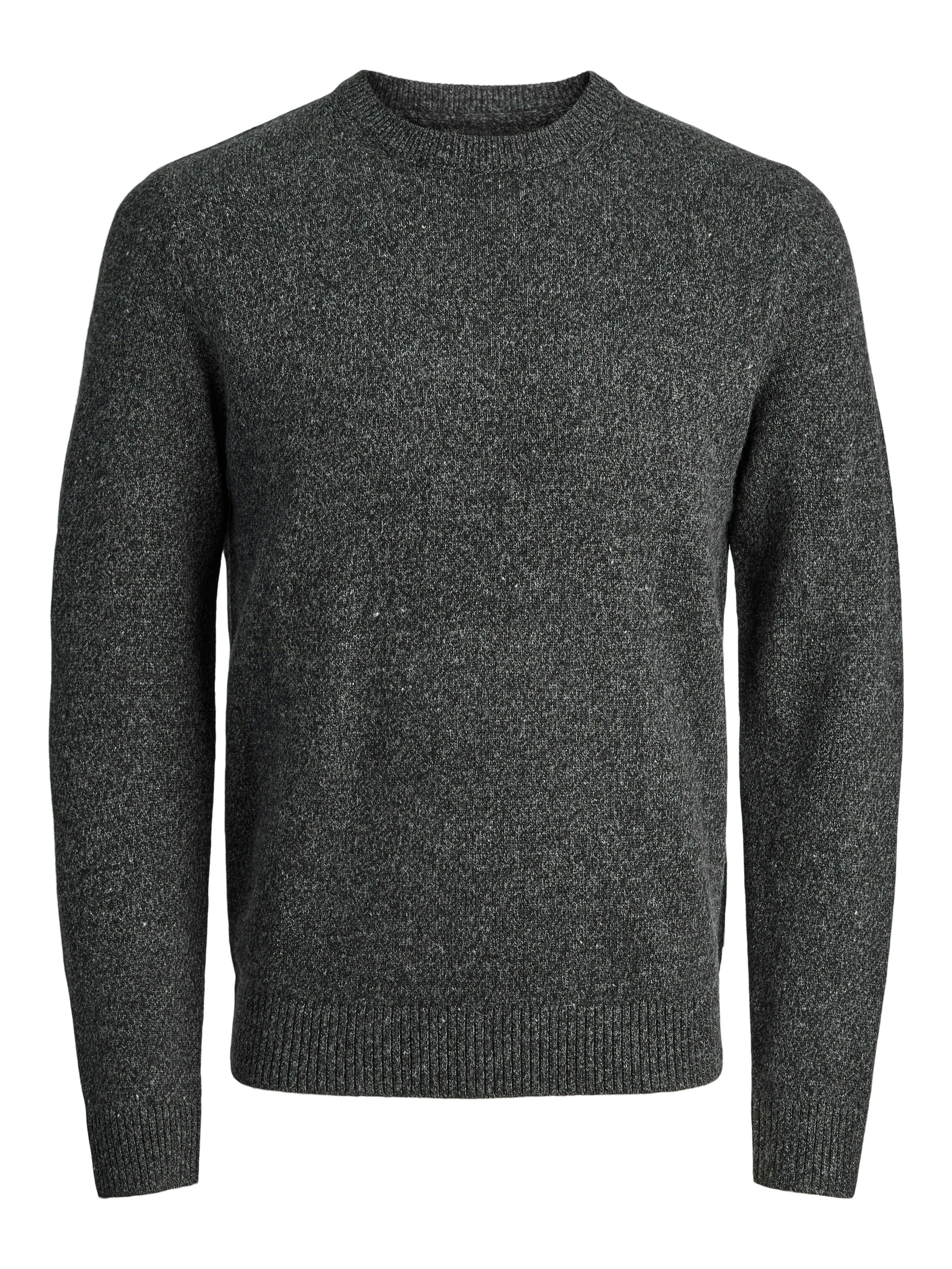 Jack & Jones Pull à col rond »JPRBLULAMBSWOOL KNIT CREW NECK«
