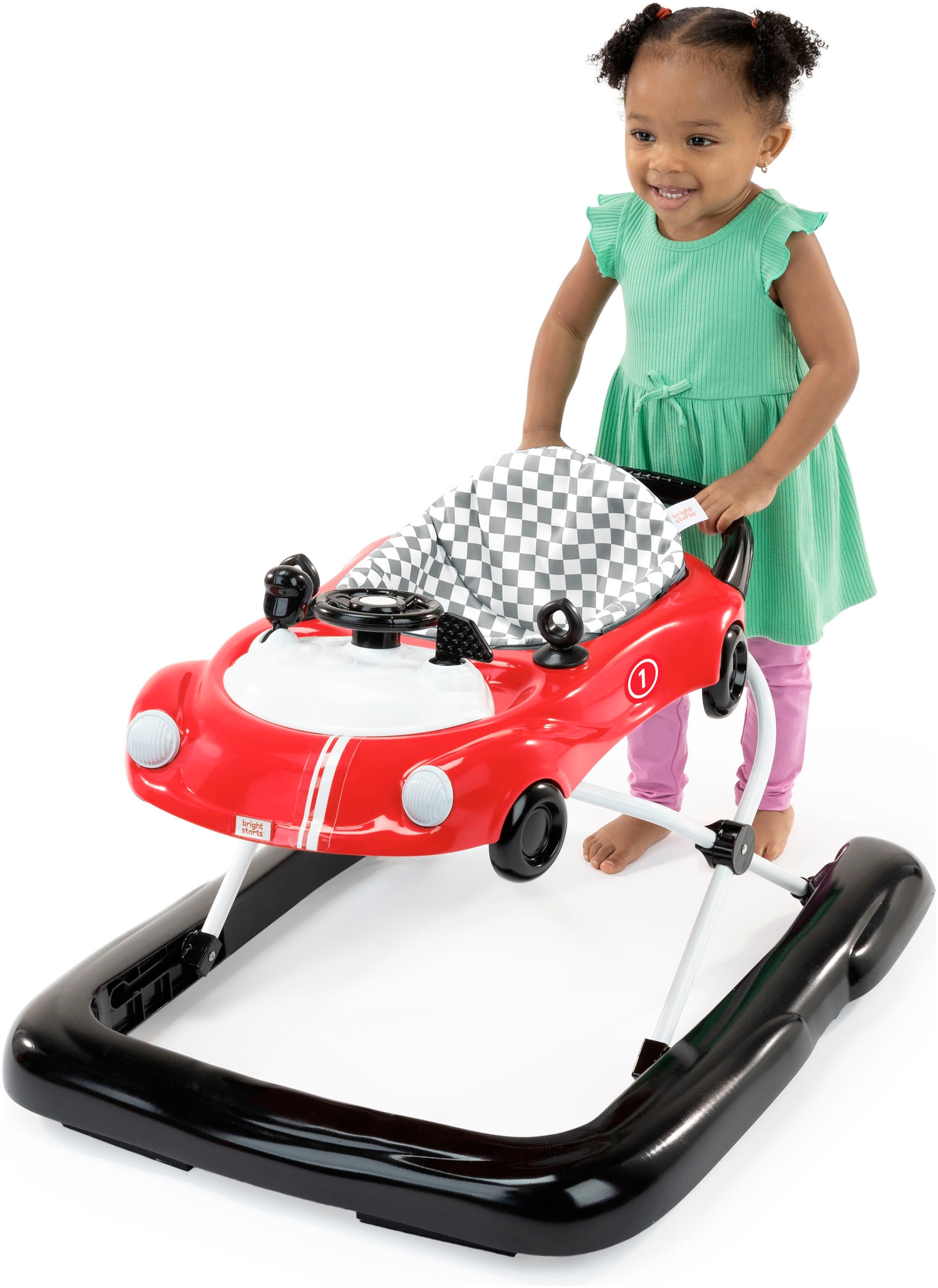 Bright Starts Trotteur »Little Speedster™ 3-in-1 Car Walker – Rot Racer«