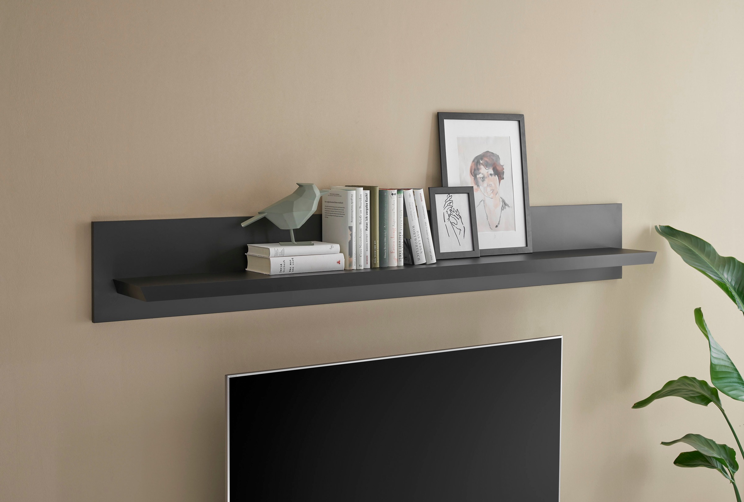 Image of Home affaire Wandboard "Lincoln, Wandregal im Landhausstil, Wandhalter mit Ablagefläche" edles Design, in zwei Grössen verfügbar, vielseitig einsetzbar