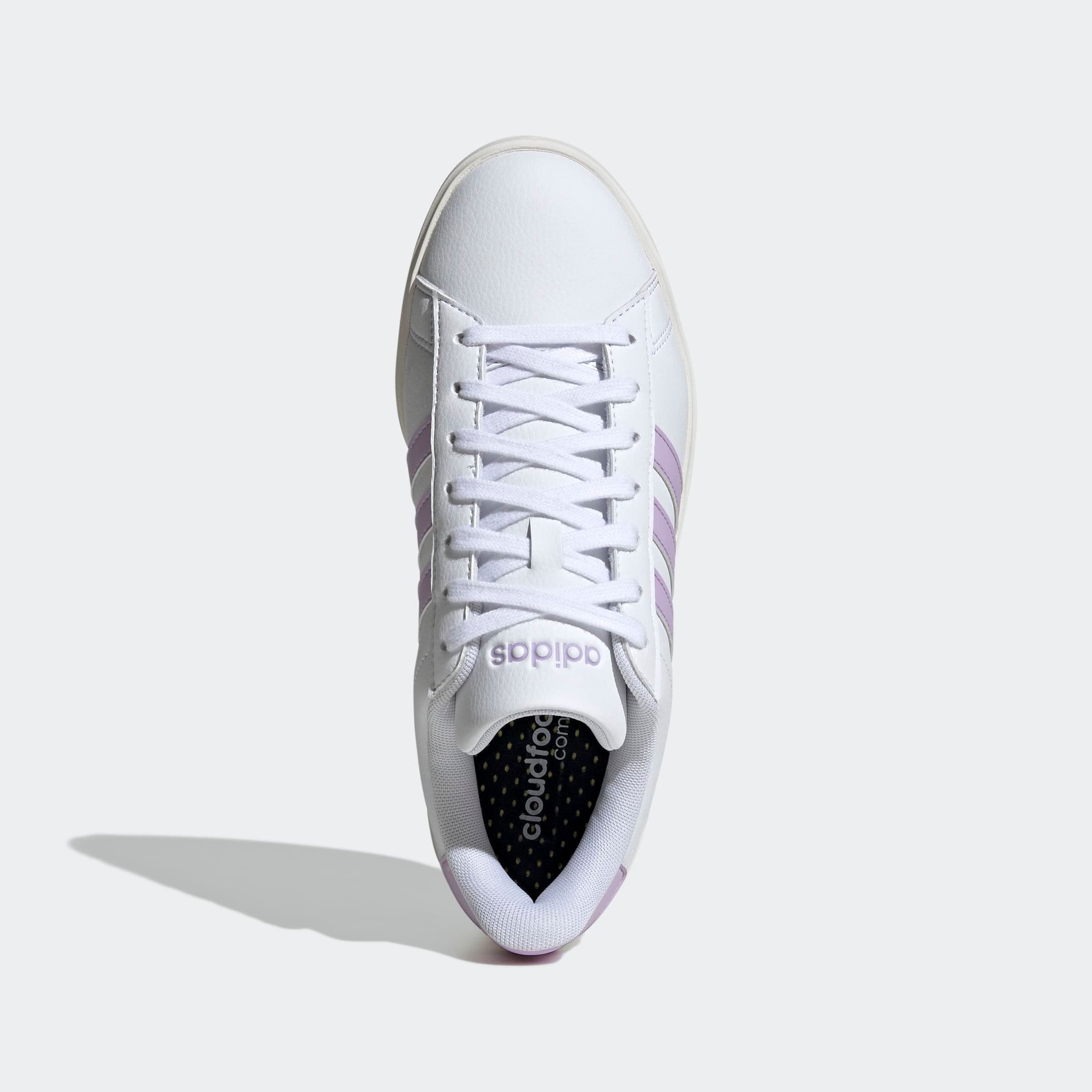 adidas Sportswear Sneaker »GRAND COURT CLOUDFOAM LIFESTYLE COURT COMFORT«, Design auf den Spuren des adidas Superstar