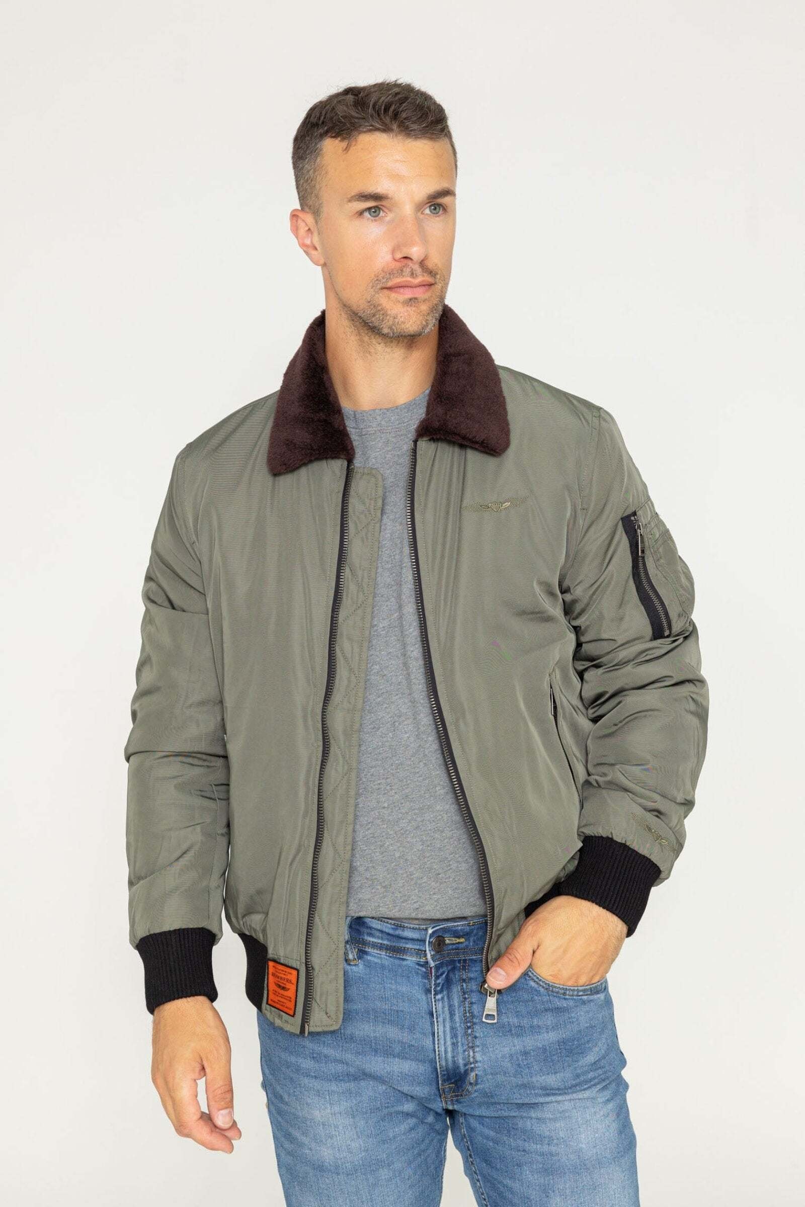 Bomberjacke »Bombers Original Bomberjacke Curtiss M«