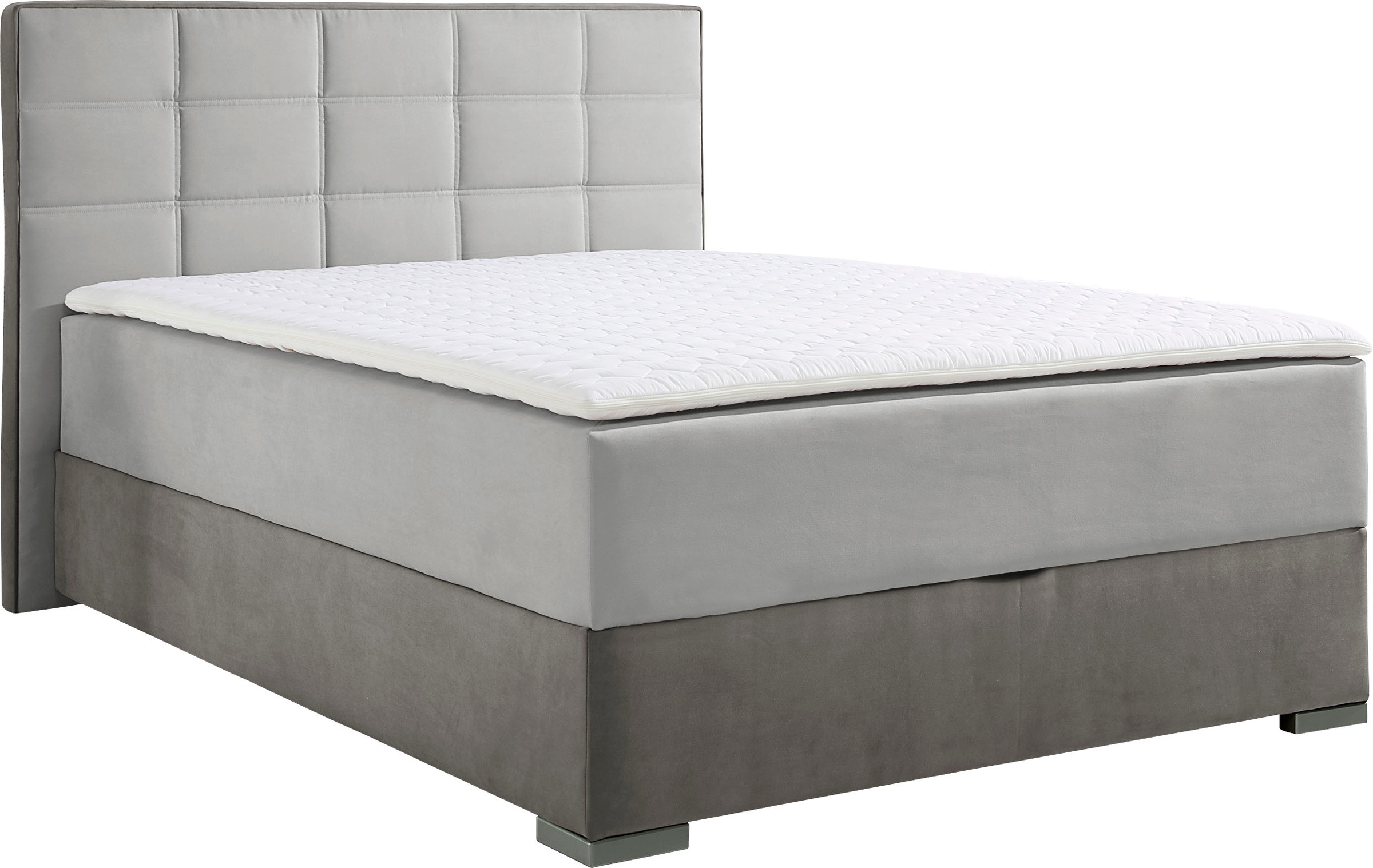 Maintal Boxspringbett, mit Bettkasten und Topper