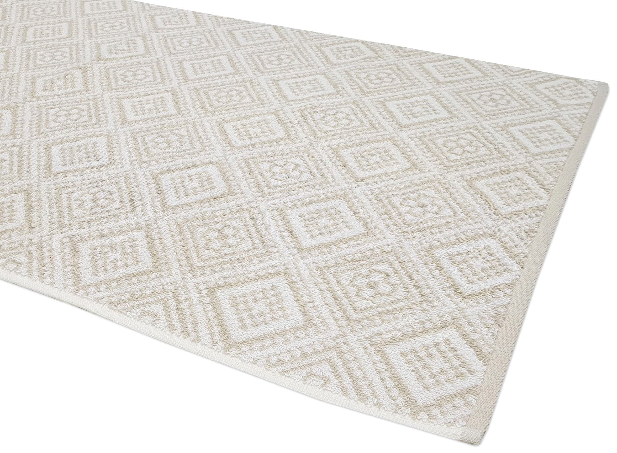 framsohn frottier Handtuch Set »Arabeske«, (Set, 2 St., 2er Set Handtücher 50 x 100 cm), skandinavisch gemustert, hergestellt in Österreich