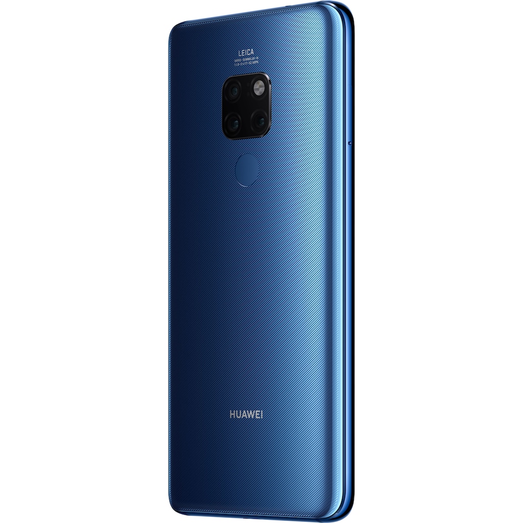 Huawei Smartphone »Mate 20 single SIM«, nachtblau, 16,59 cm/6,53 Zoll, 128 GB Speicherplatz, 12 MP Kamera, 24 Monate Herstellergarantie