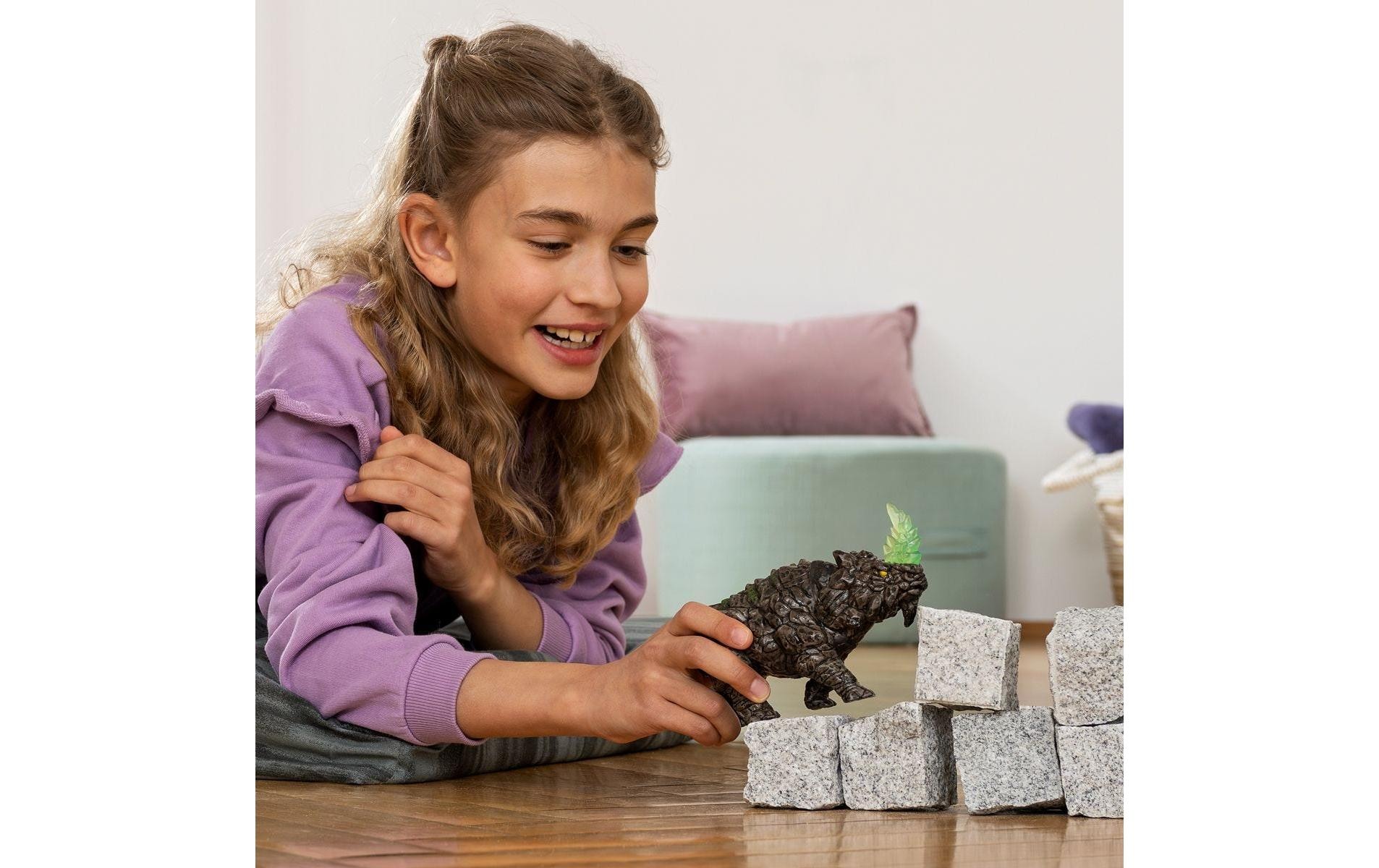 Schleich® Spielfigur »Eldrador Kampfrhino«