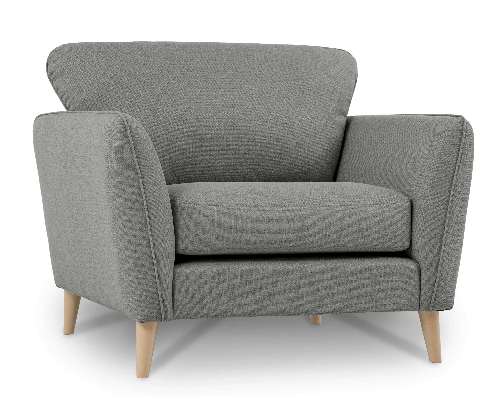 Home affaire Fauteuil »MARSEILLE« Massivholzbeine Eiche, Landhausstil, Wellenunterfederung