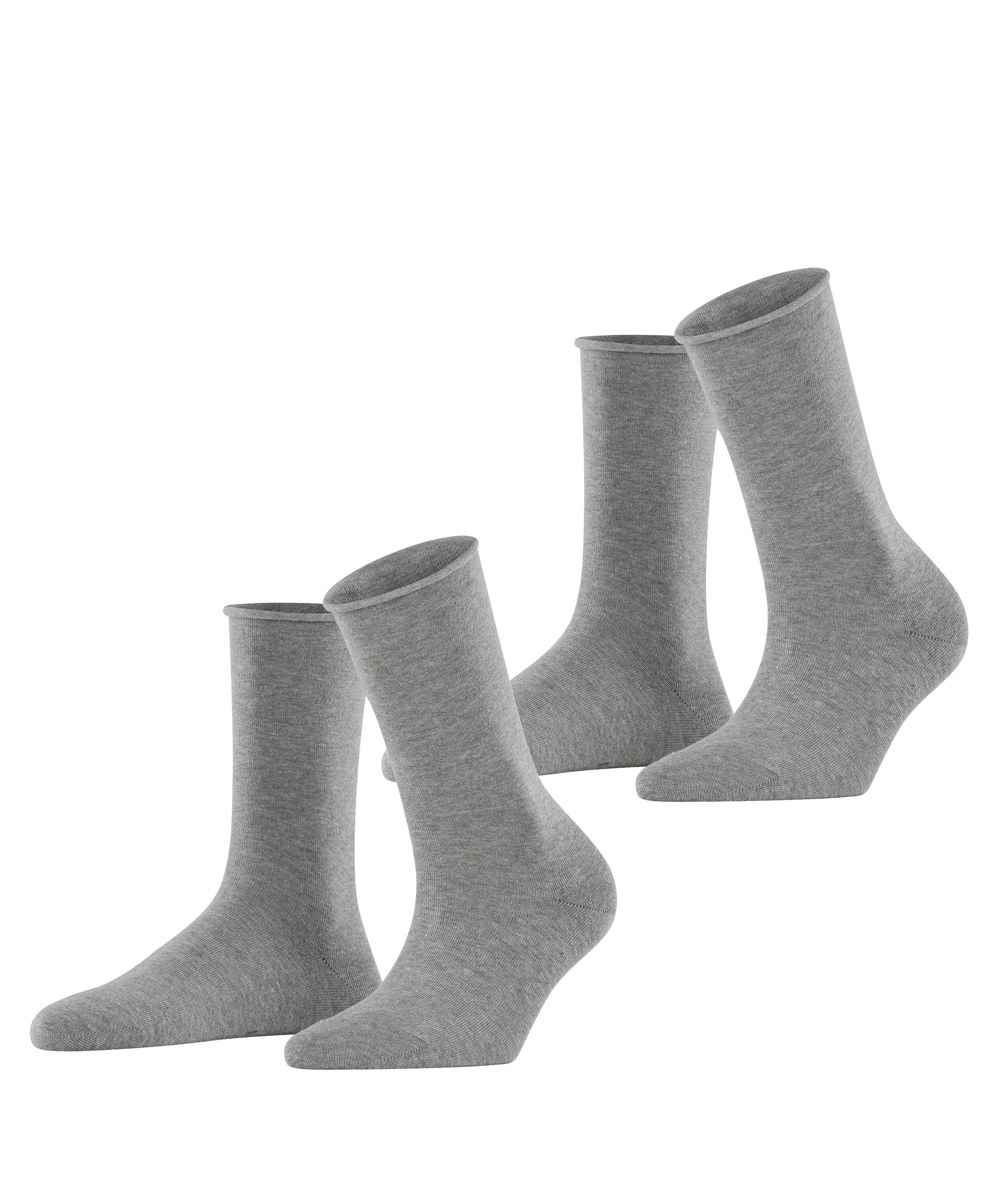 Image of Esprit Socken "Basic Pure" 2 Paar, 2 Stk. tlg. ohne einschneidendes Bündchen, Basic-Socke, Uni-Strümpfe atmungsaktiv