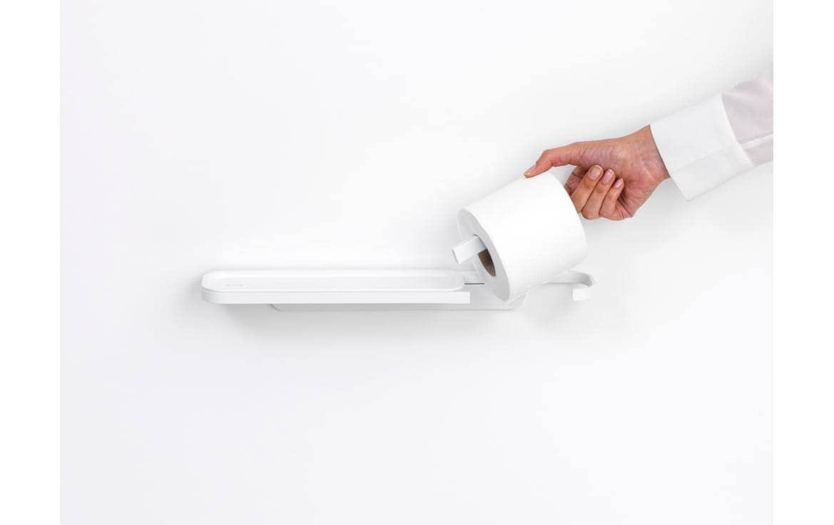 Brabantia Toilettenpapierhalter »Mindset mit Ablage Weiss«
