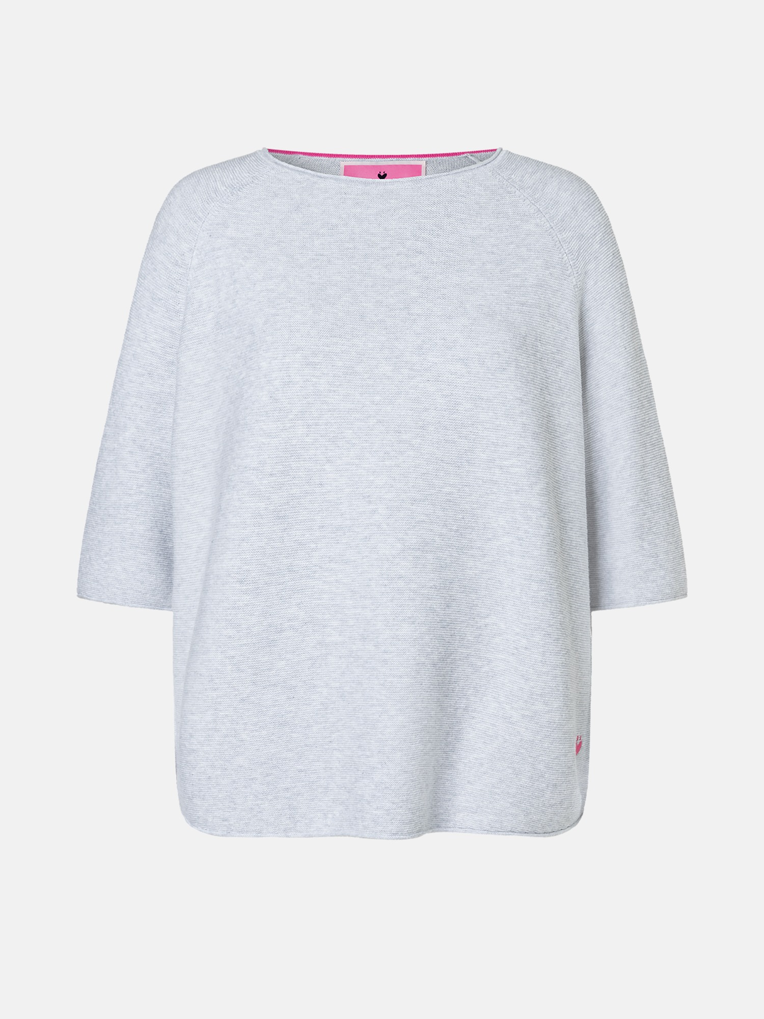 Lieblingsstück Kurzarmpullover »KleraEP« Halbarm mit Rundhals, unifarben