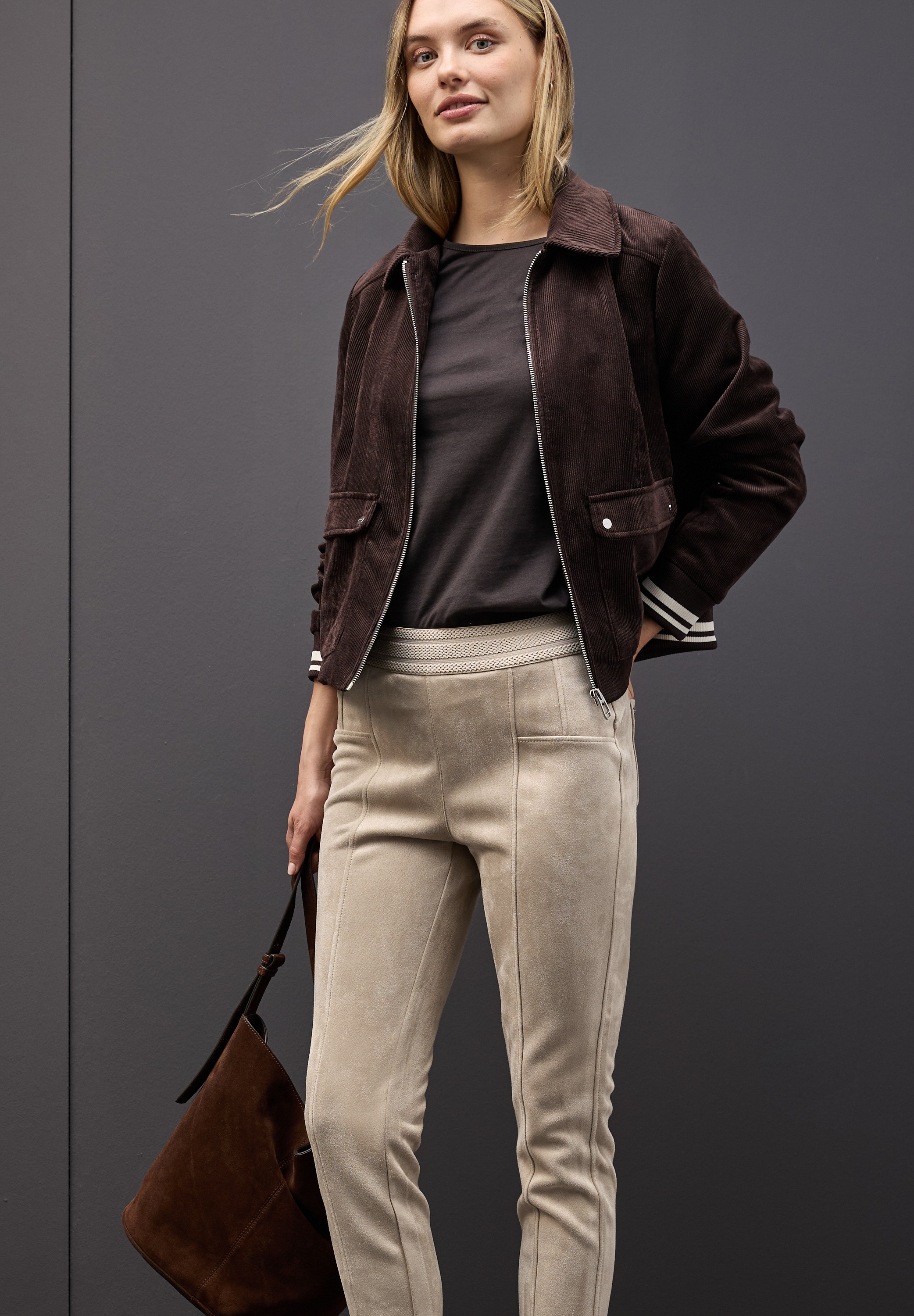 STREET ONE Stoffhose »Style Hope«  mit elastischem Bund