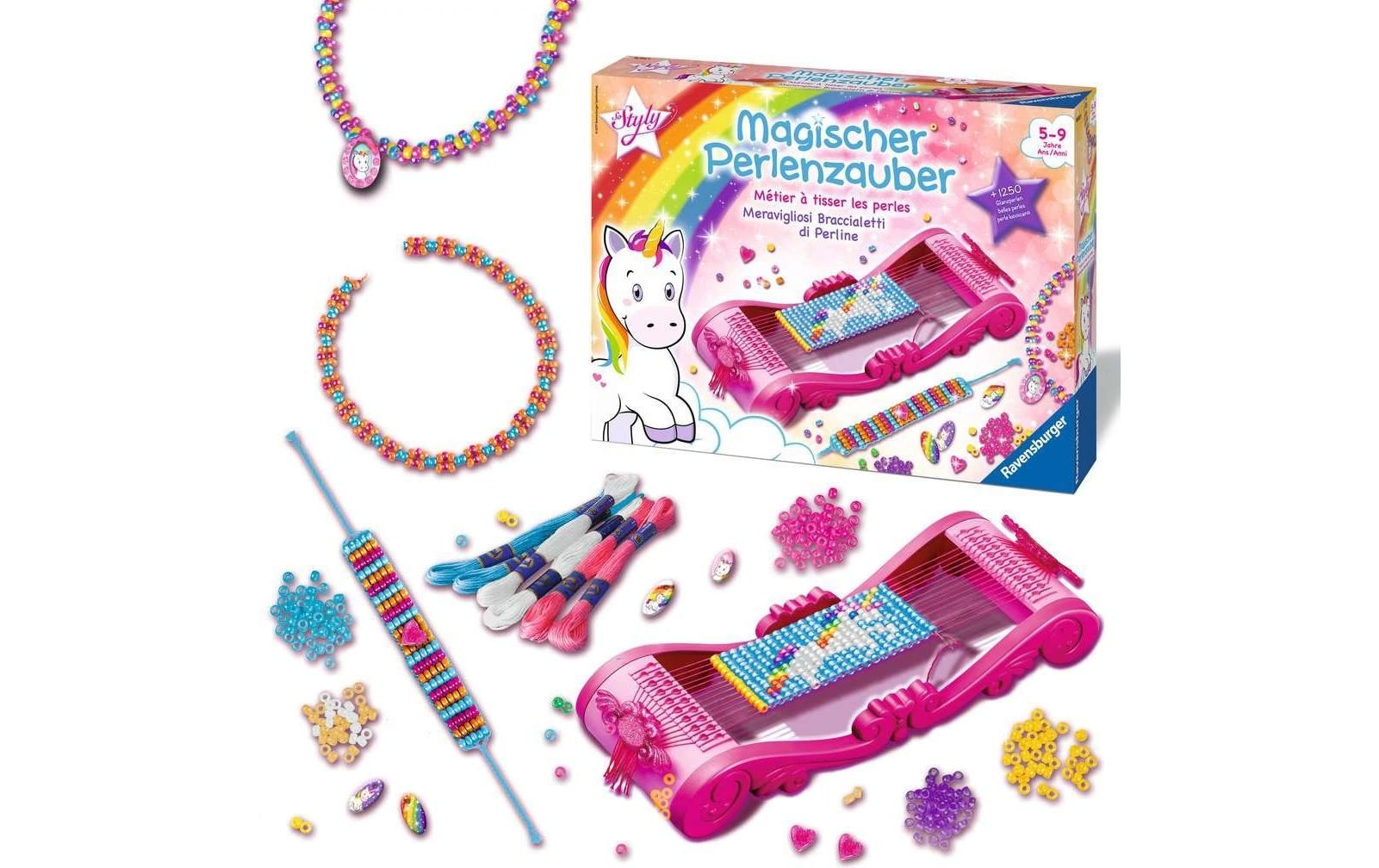 Ravensburger Kreativset »So Styly, Magischer Perlenzauber Einhorn« Made in Europe