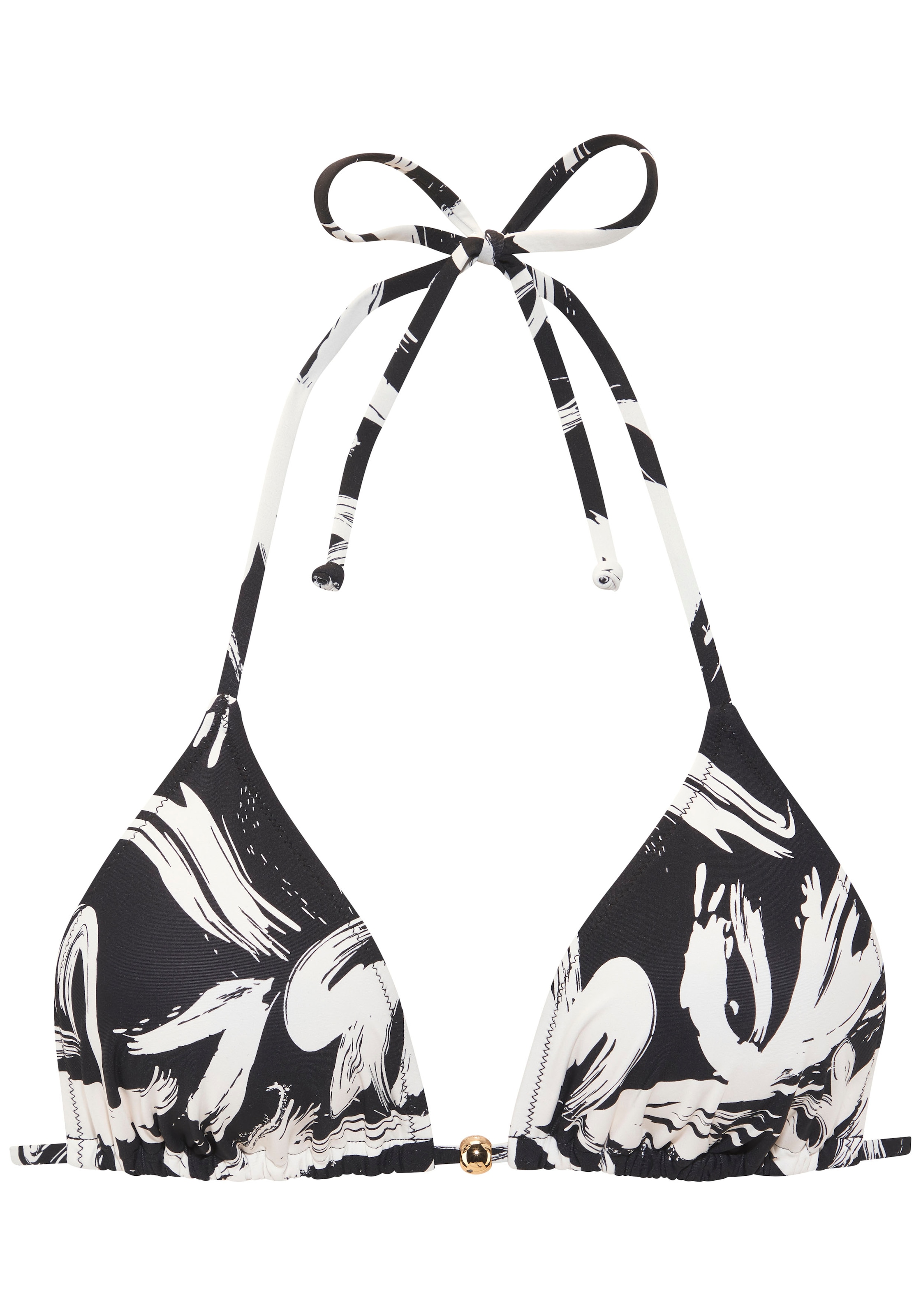 French Connection Bikini triangle mit modischem Allover-Print