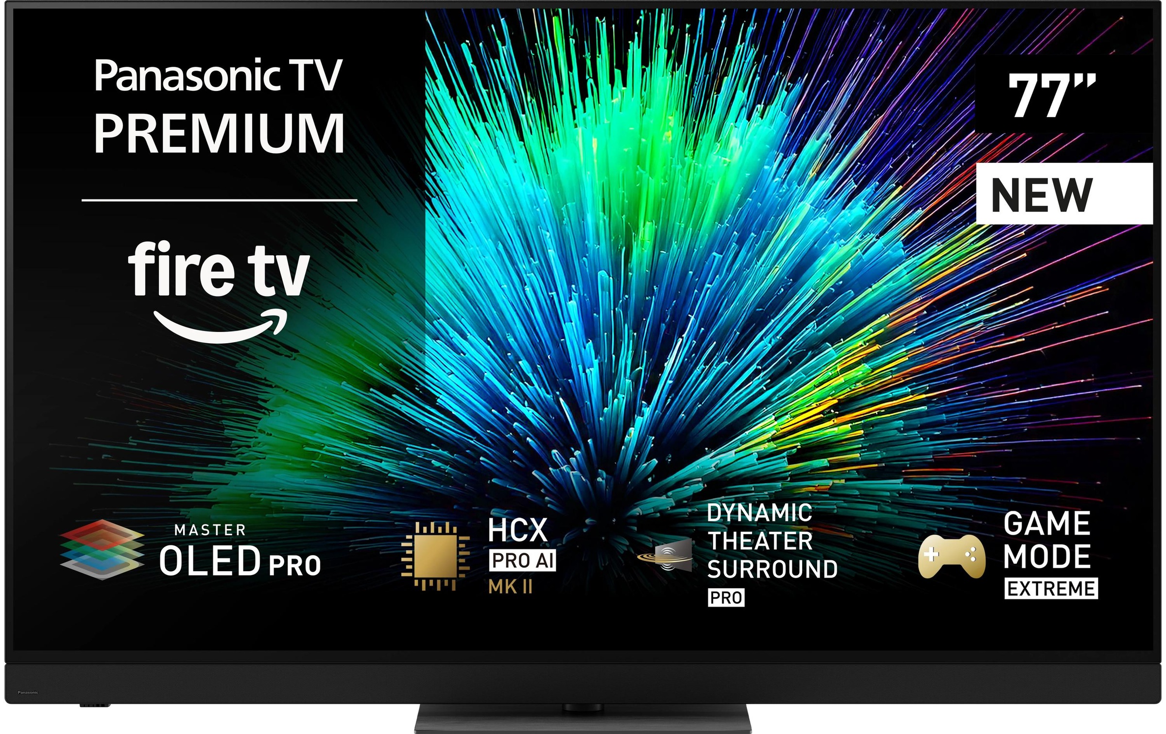 Image of Panasonic OLED-Fernseher "TV-77Z90BEK" 195 cm/77 ″ OLED TV mit Bild- und Tonqualität für Heimkino- und Gaming-Erlebnis