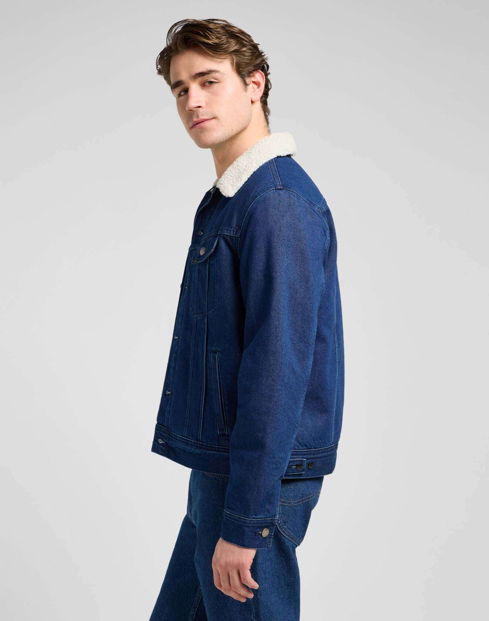 Lee® Jeansjacke »Lee Jeansjacke Sherpa Jacket«