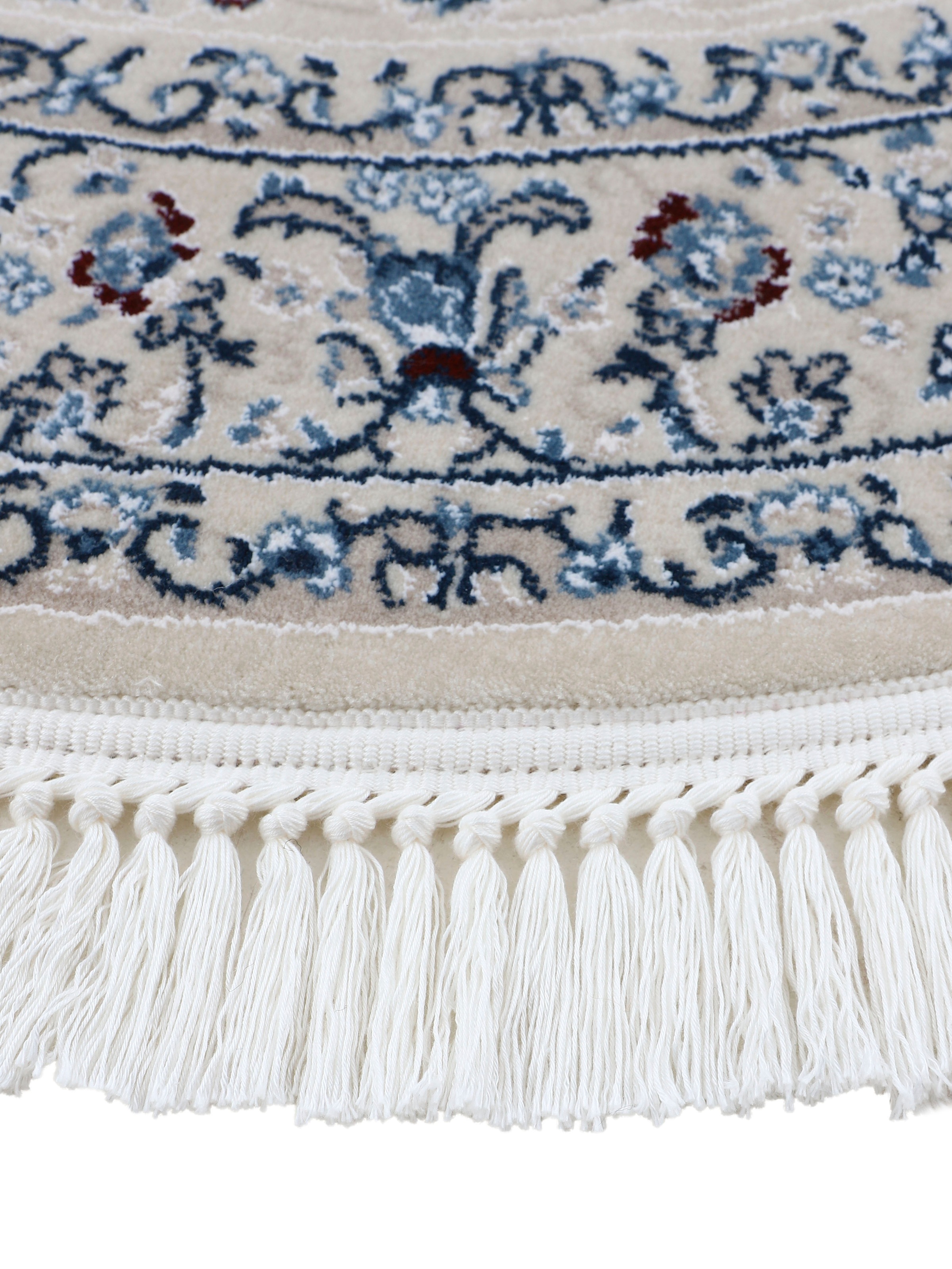 carpetfine Teppich »Nain Diane«, rund, Kurzflorteppich, Orient Look