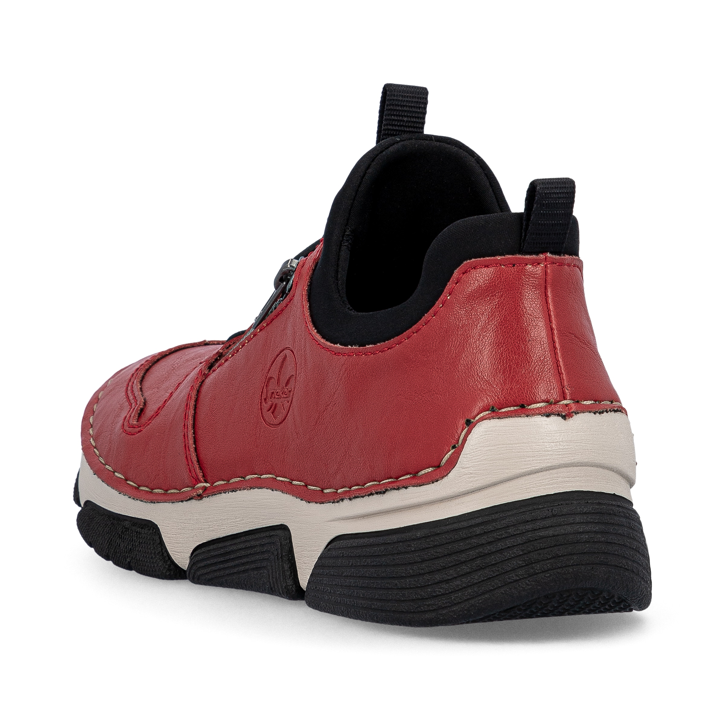Rieker Slip-On Sneaker  Schlupfschuh, Halbschuh, Freizeitsneaker, Gummizug, Schnellverschluss