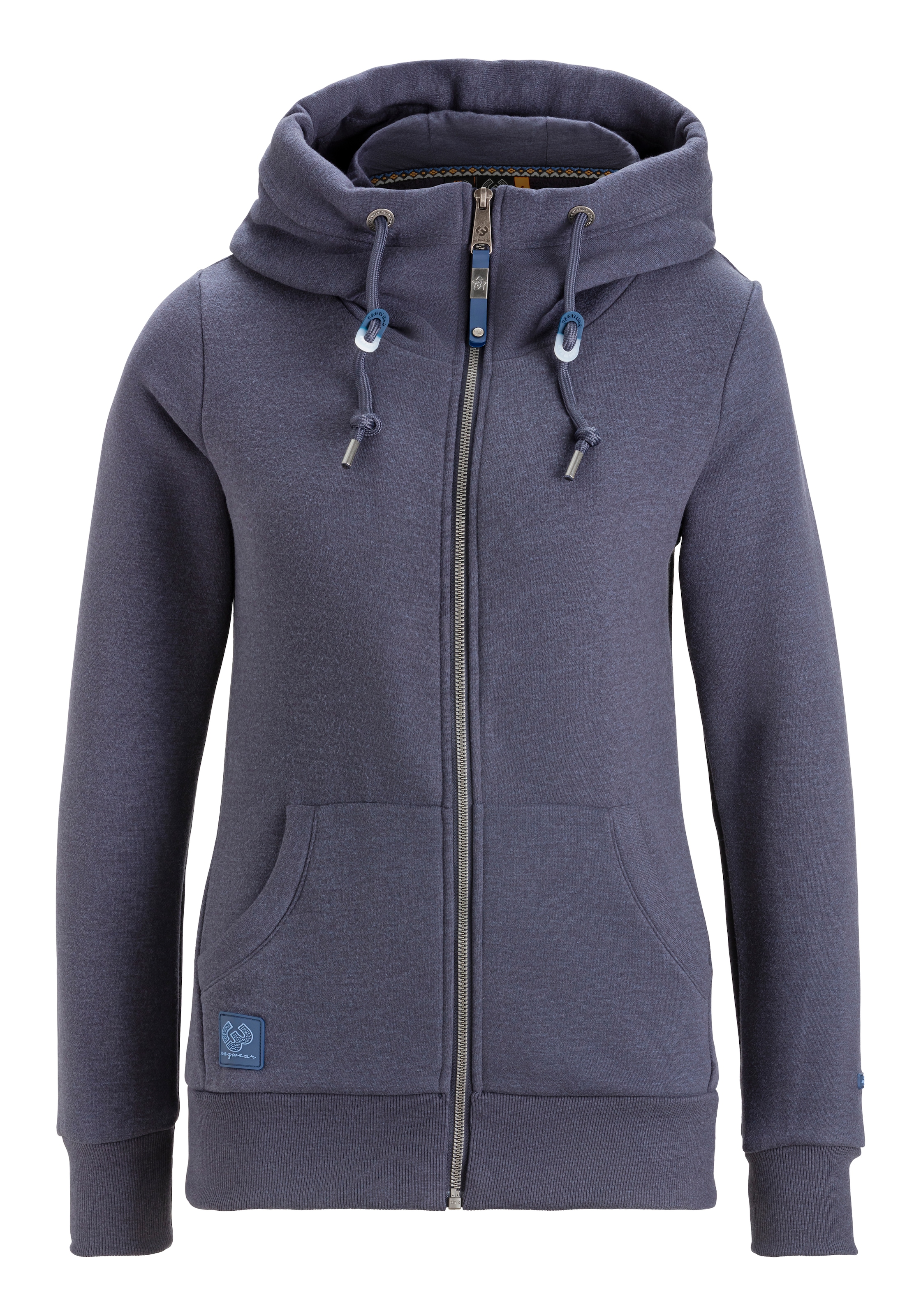 Ragwear Kapuzensweatjacke »NESKA ZIP COMFY CORE«, von innen weich angeraute Sweatware