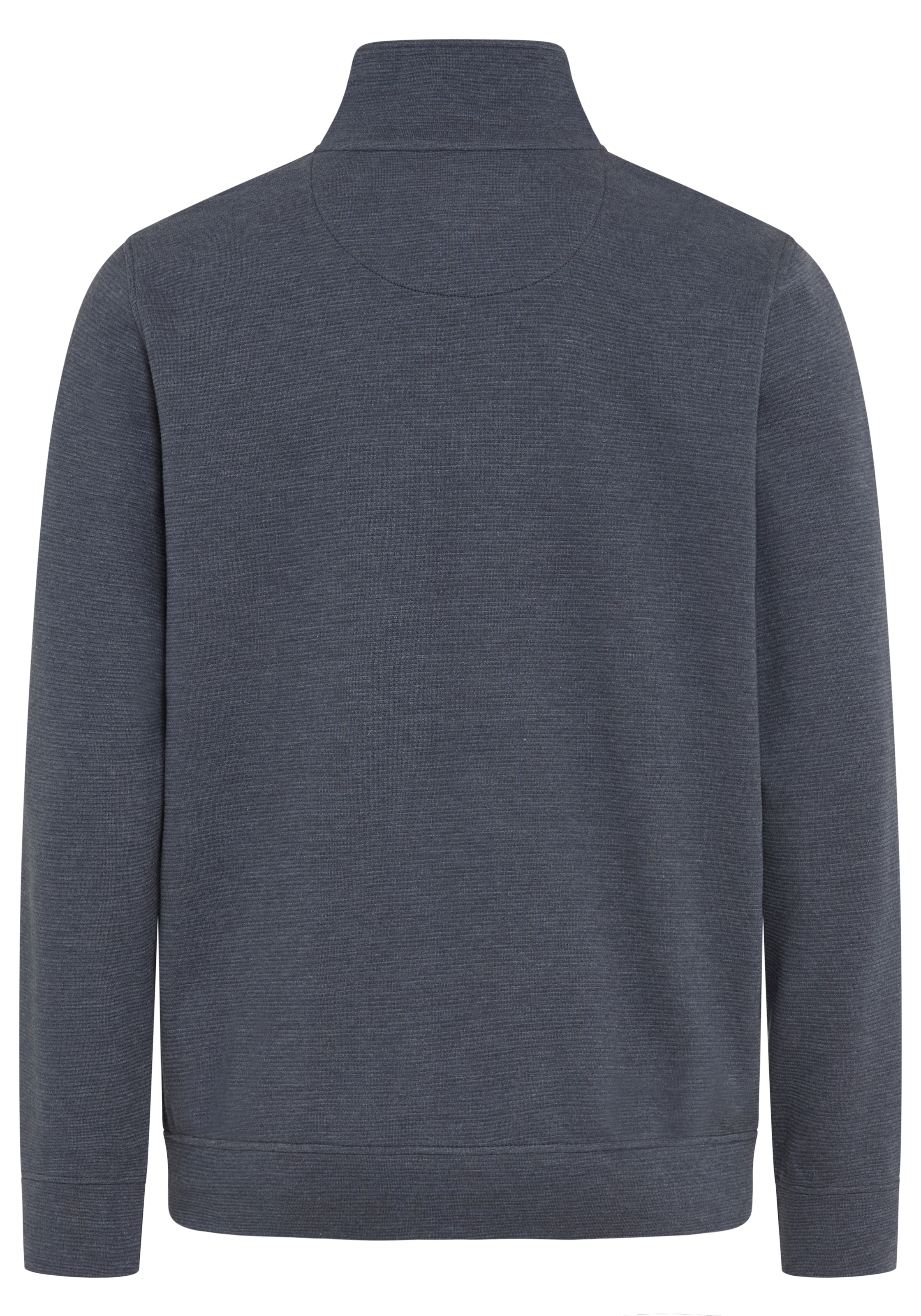 Man's World Veste sweat avec col montant, manches longues