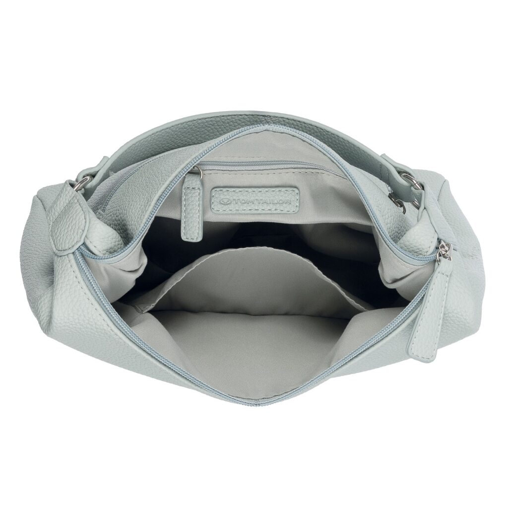 TOM TAILOR Hobo »Xia« Sac bandoulière femme, sac à main au design épuré