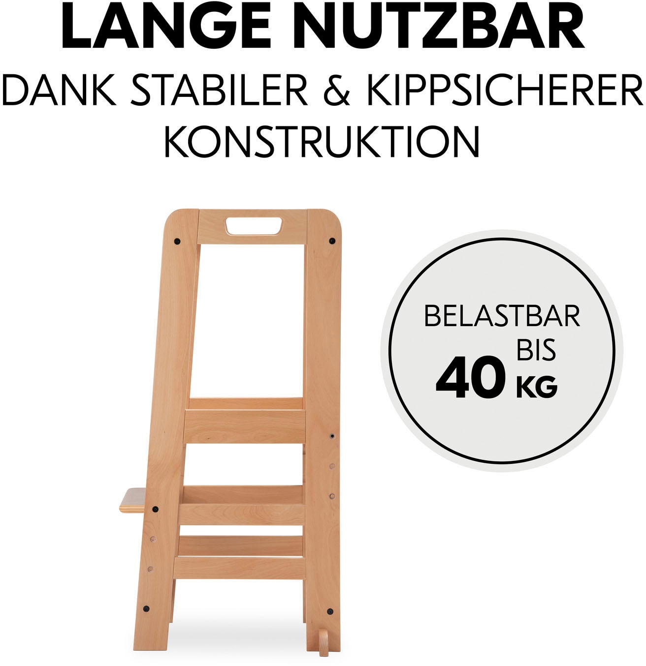 Hauck Assis-debout »Lernturm Learn N Explore, Natural« ()